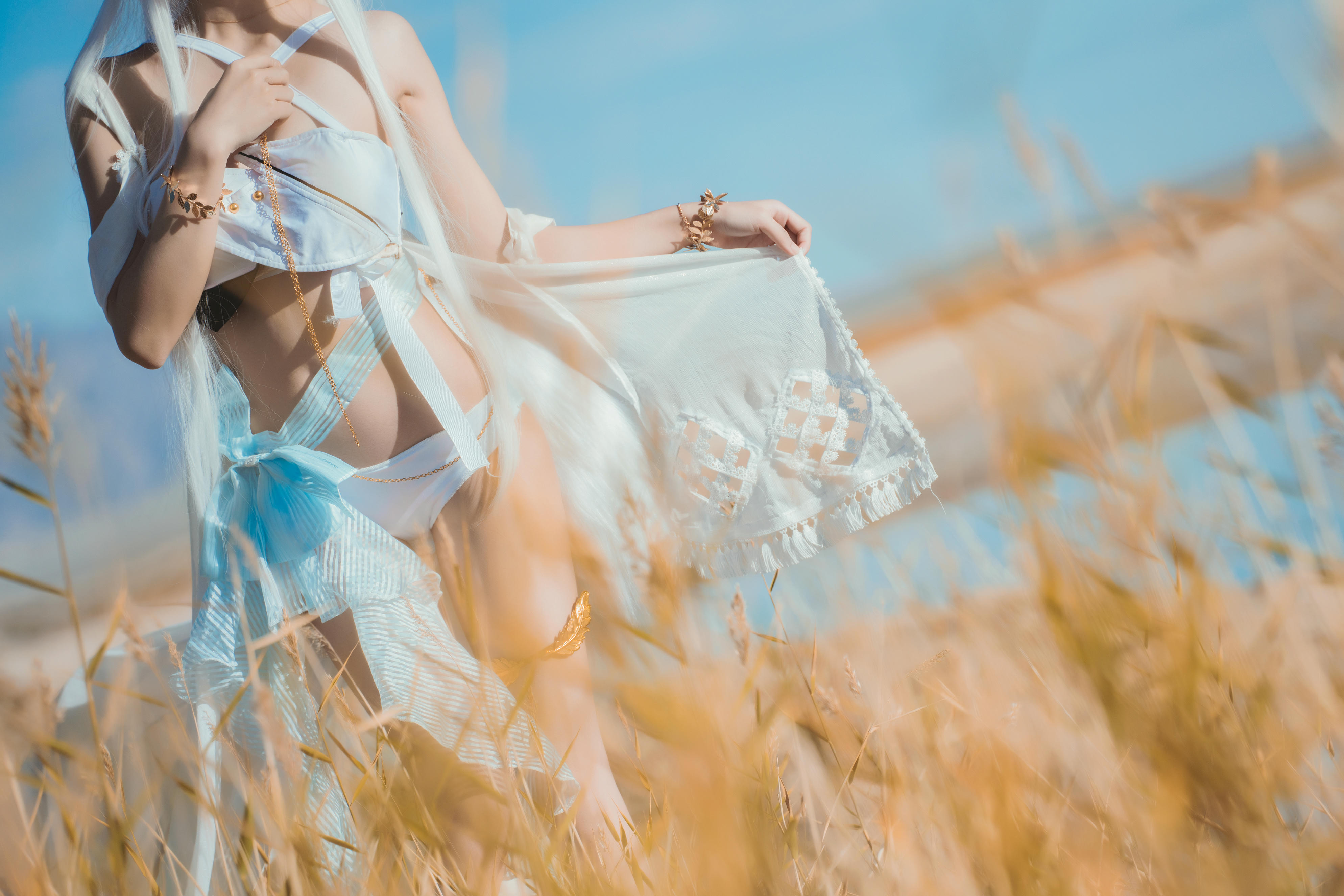 桜桃喵 NO.104 明日方舟 白金 [33P-778MB]_第1集