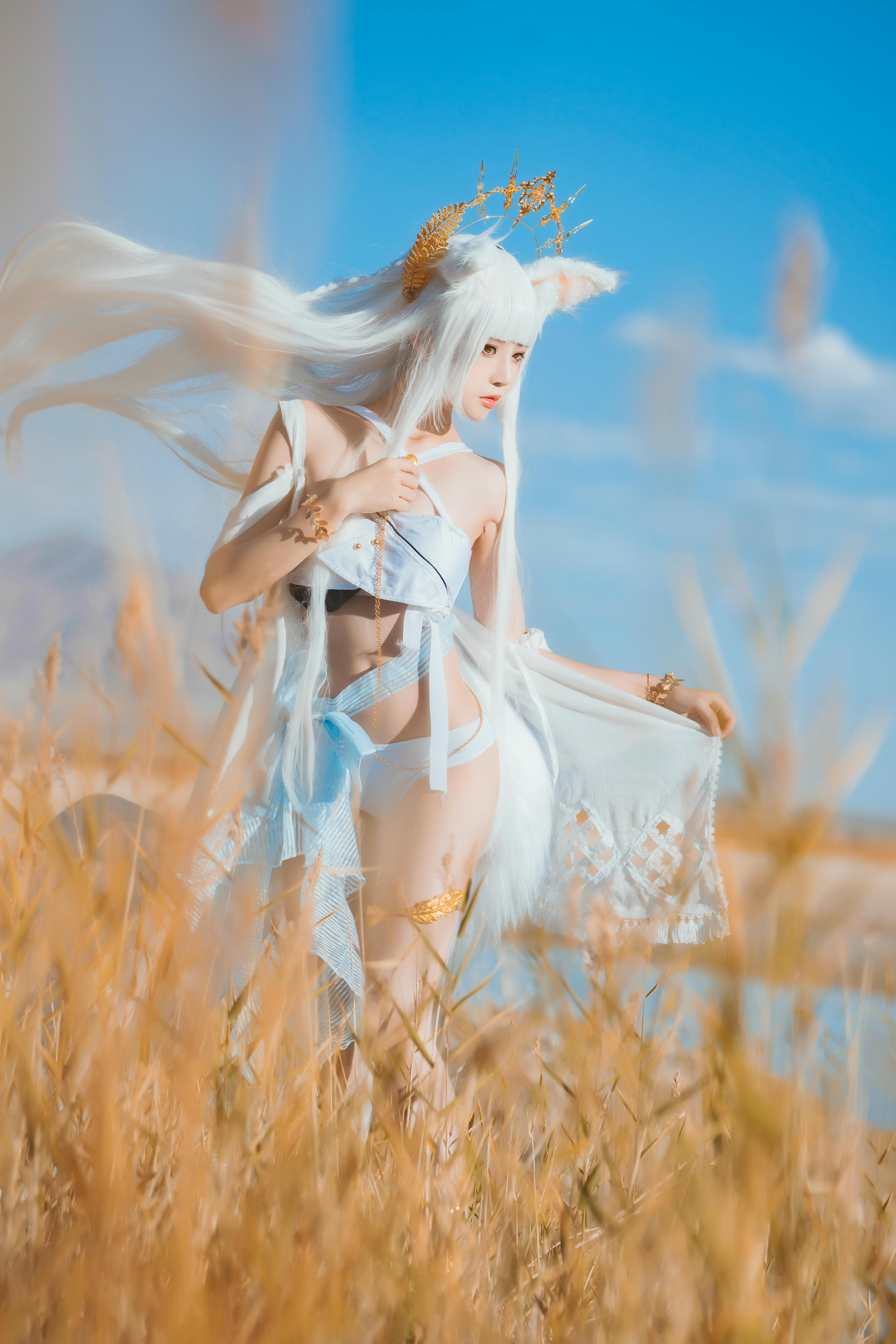 桜桃喵 NO.104 明日方舟 白金 [33P-778MB]_第1集