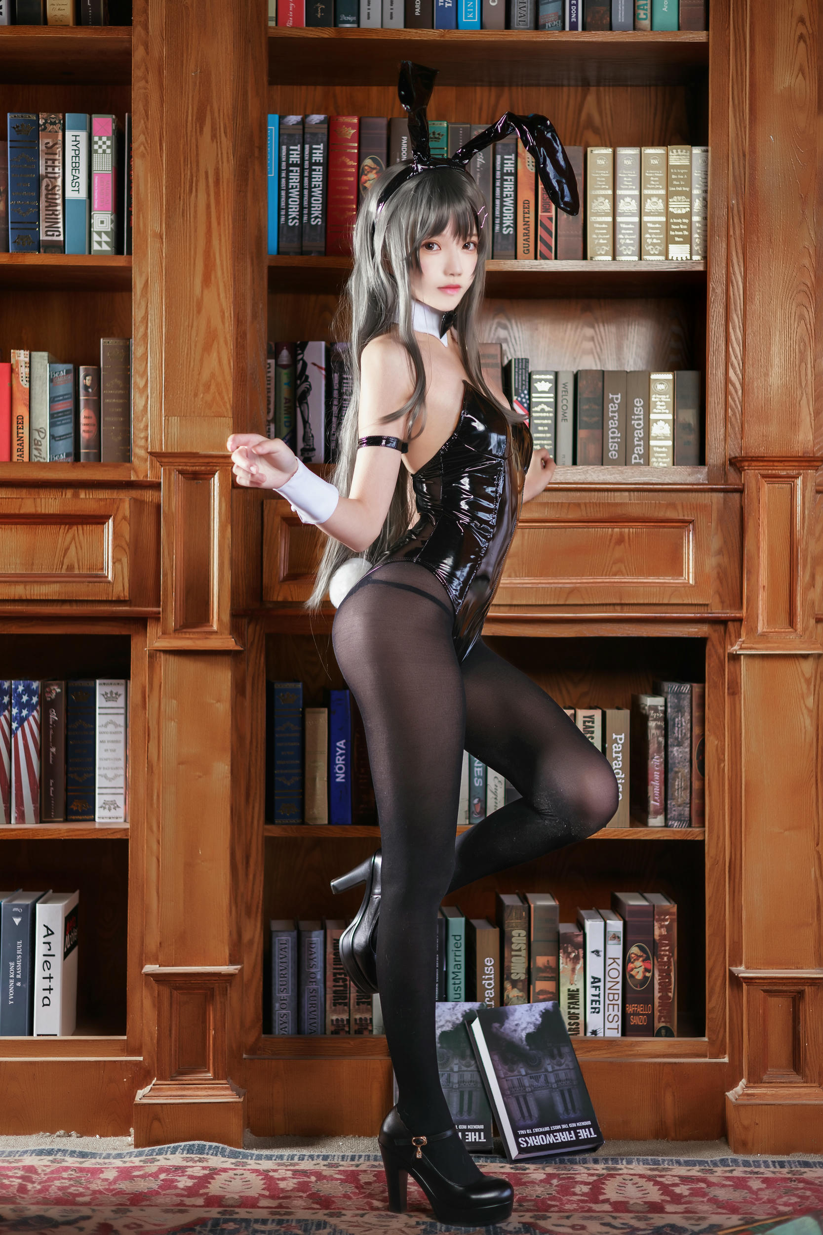 桜桃喵 NO.114 麻衣学姐兔 [50P-401MB]_第1集