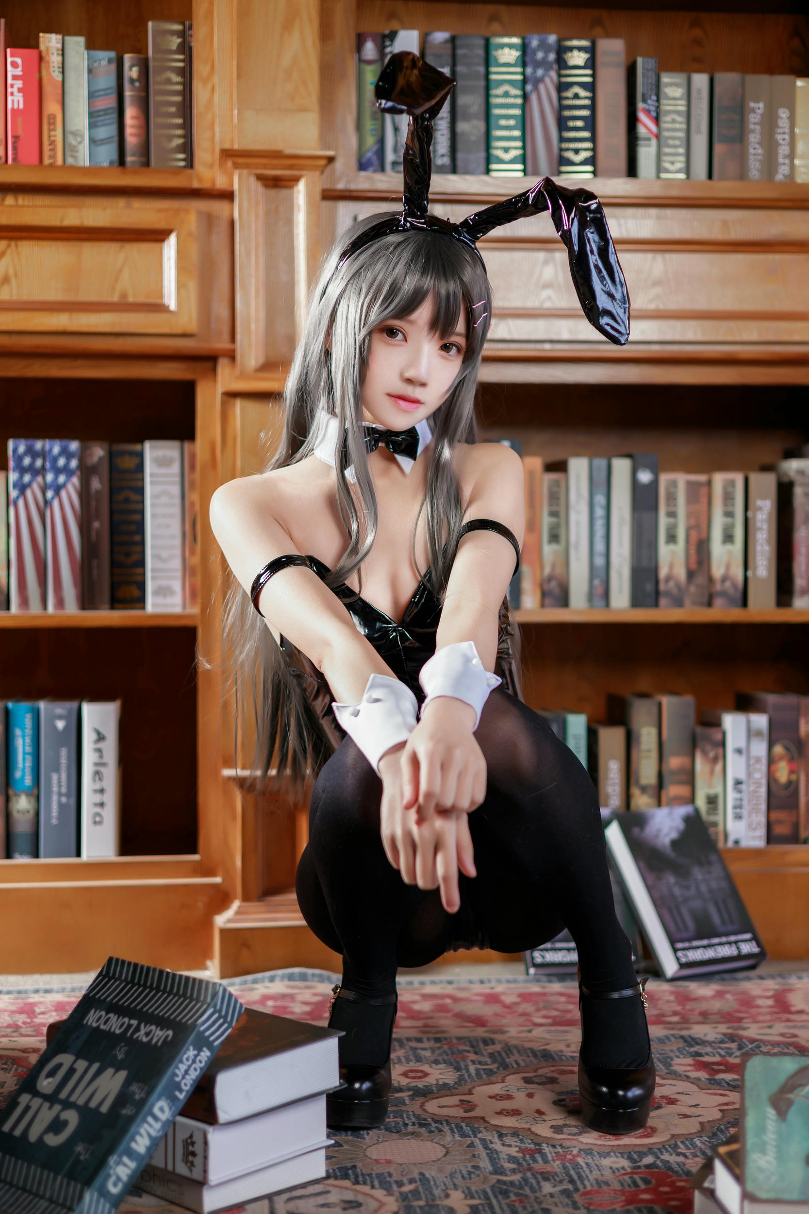 桜桃喵 NO.114 麻衣学姐兔 [50P-401MB]_第1集