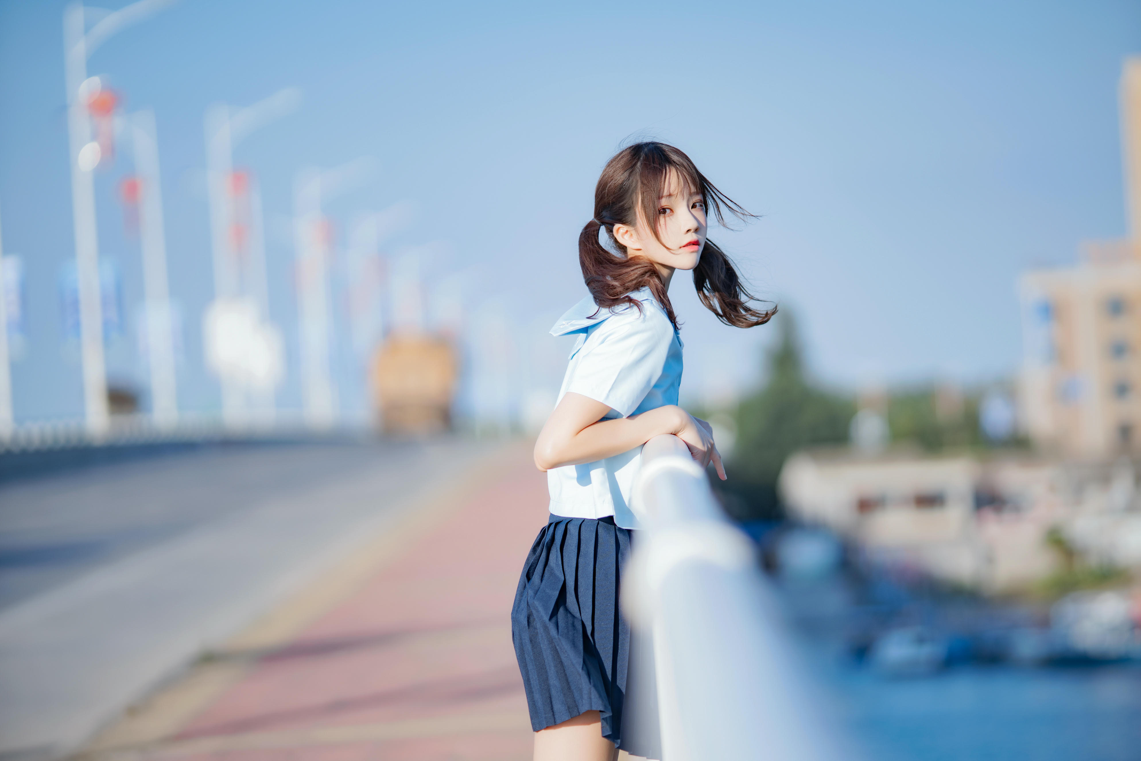 桜桃喵 NO.124 蔚蓝 33P607MB_第1集