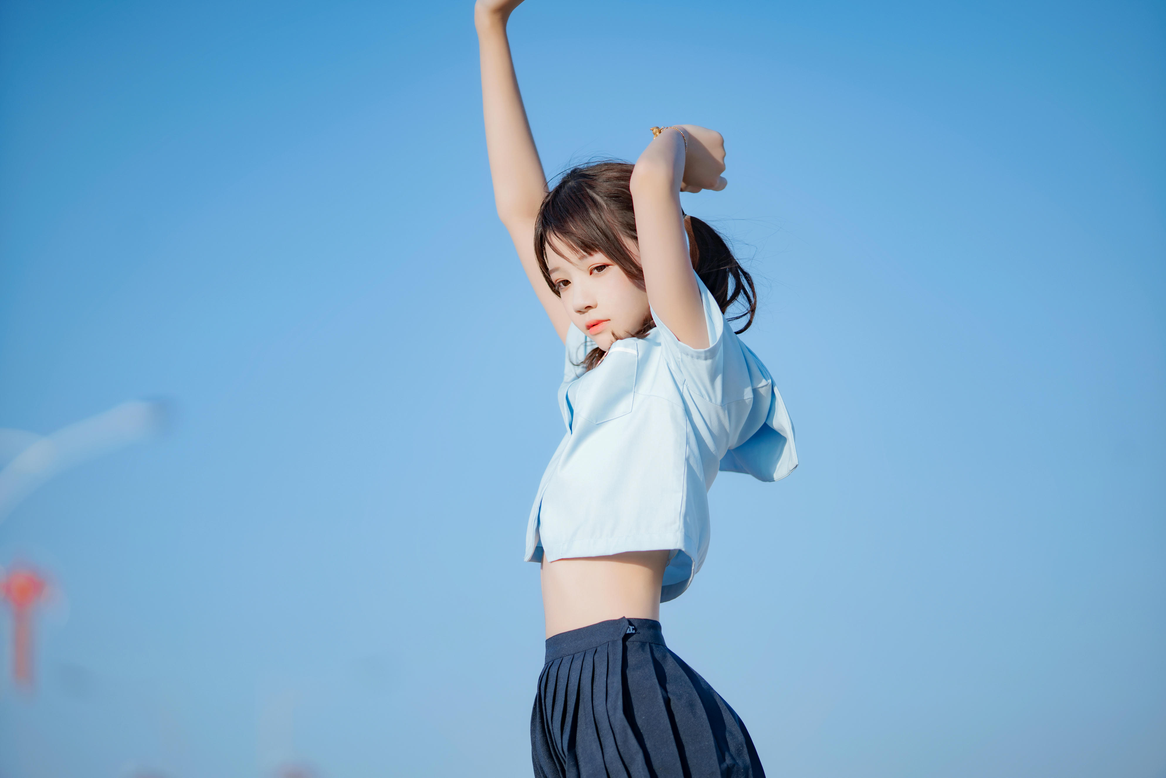 桜桃喵 NO.124 蔚蓝 33P607MB_第1集