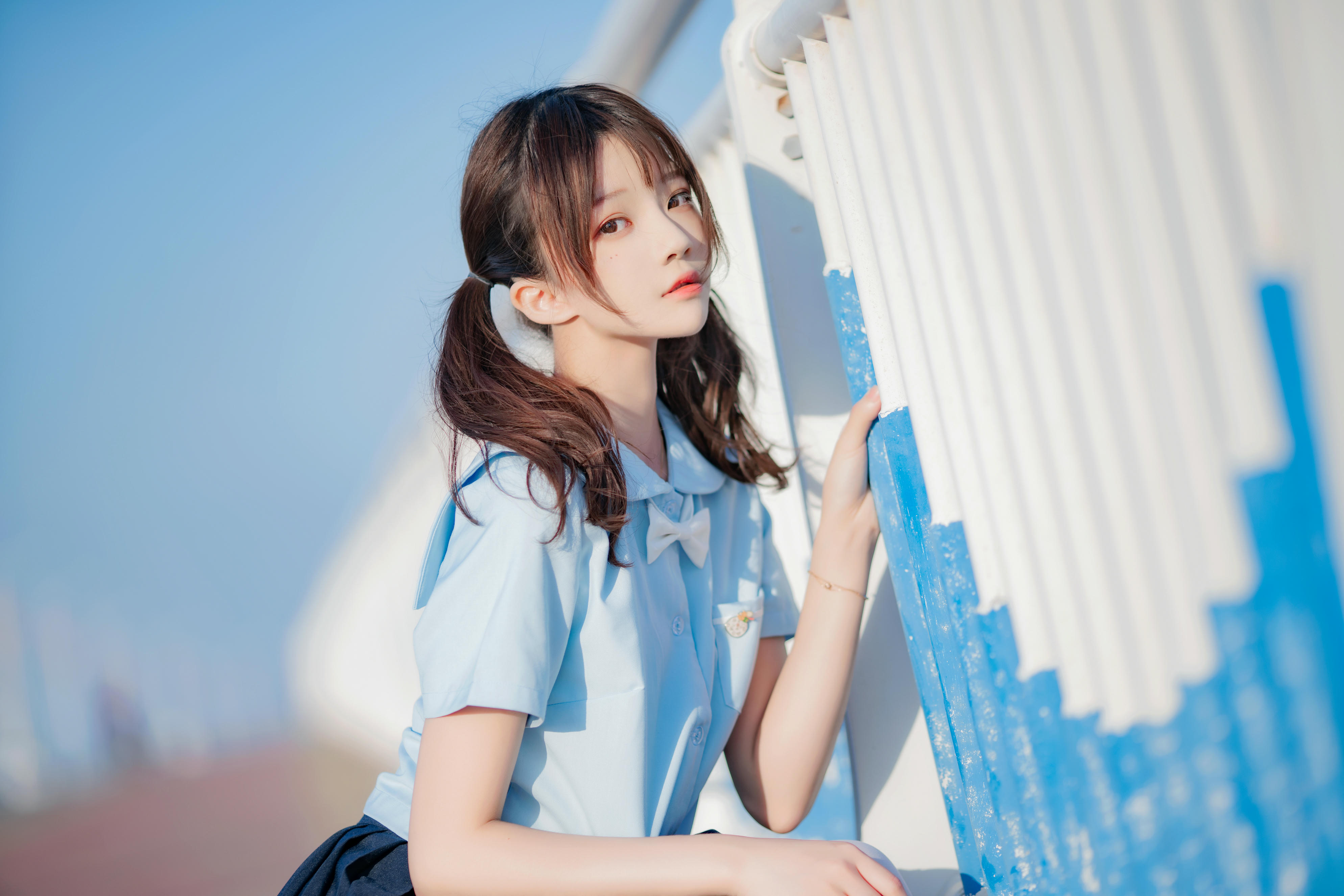 桜桃喵 NO.124 蔚蓝 33P607MB_第1集