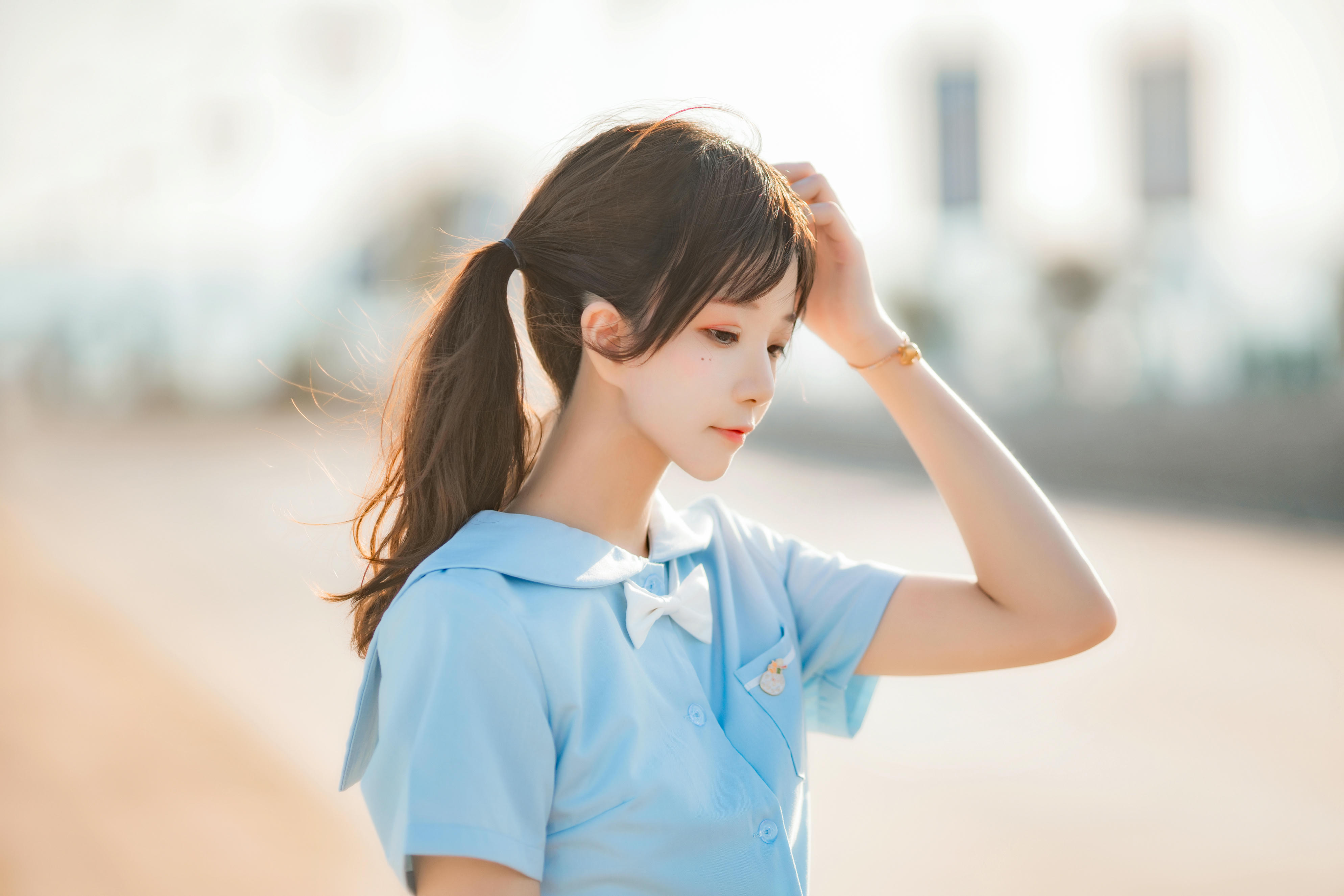 桜桃喵 NO.124 蔚蓝 33P607MB_第1集