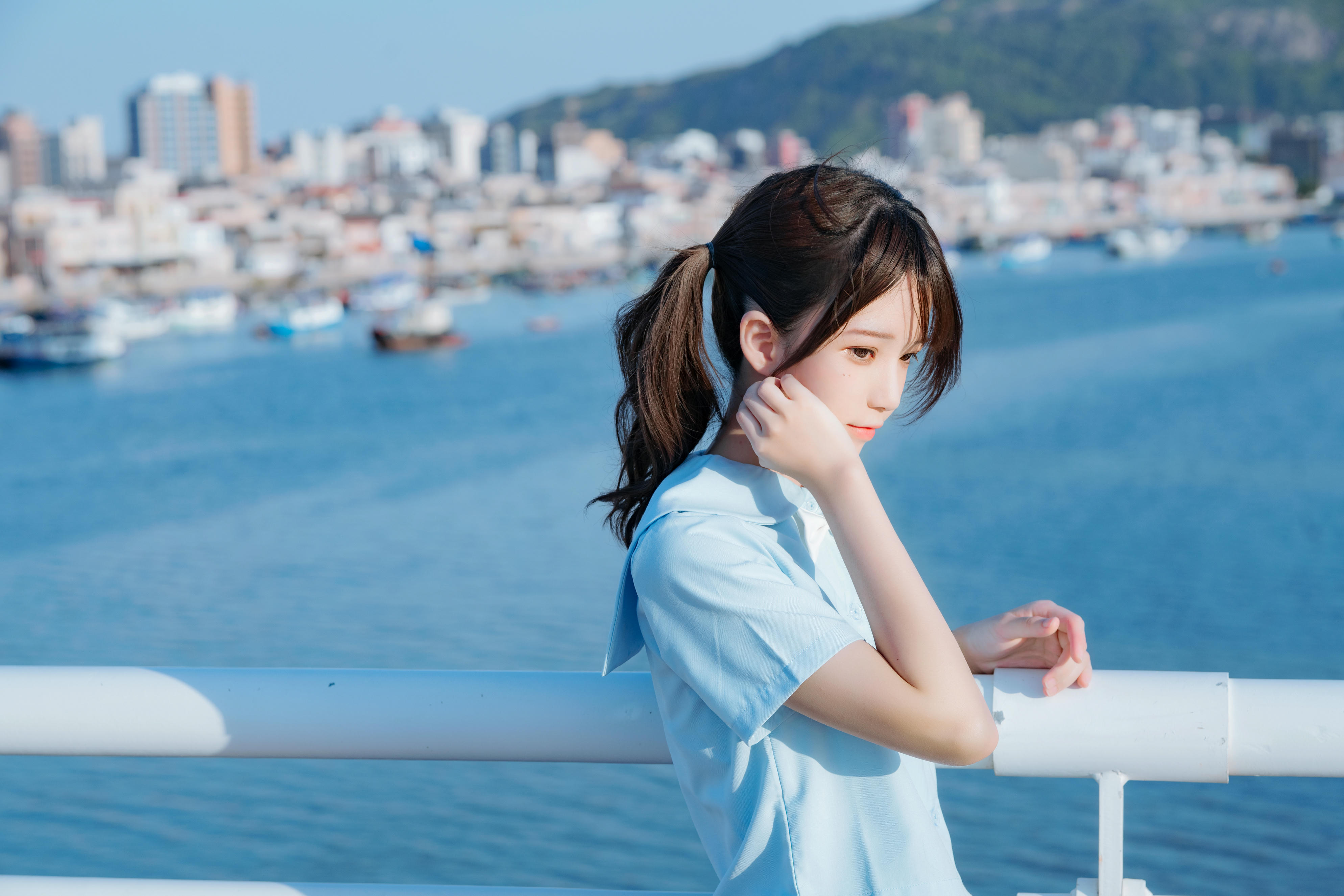 桜桃喵 NO.124 蔚蓝 33P607MB_第2集