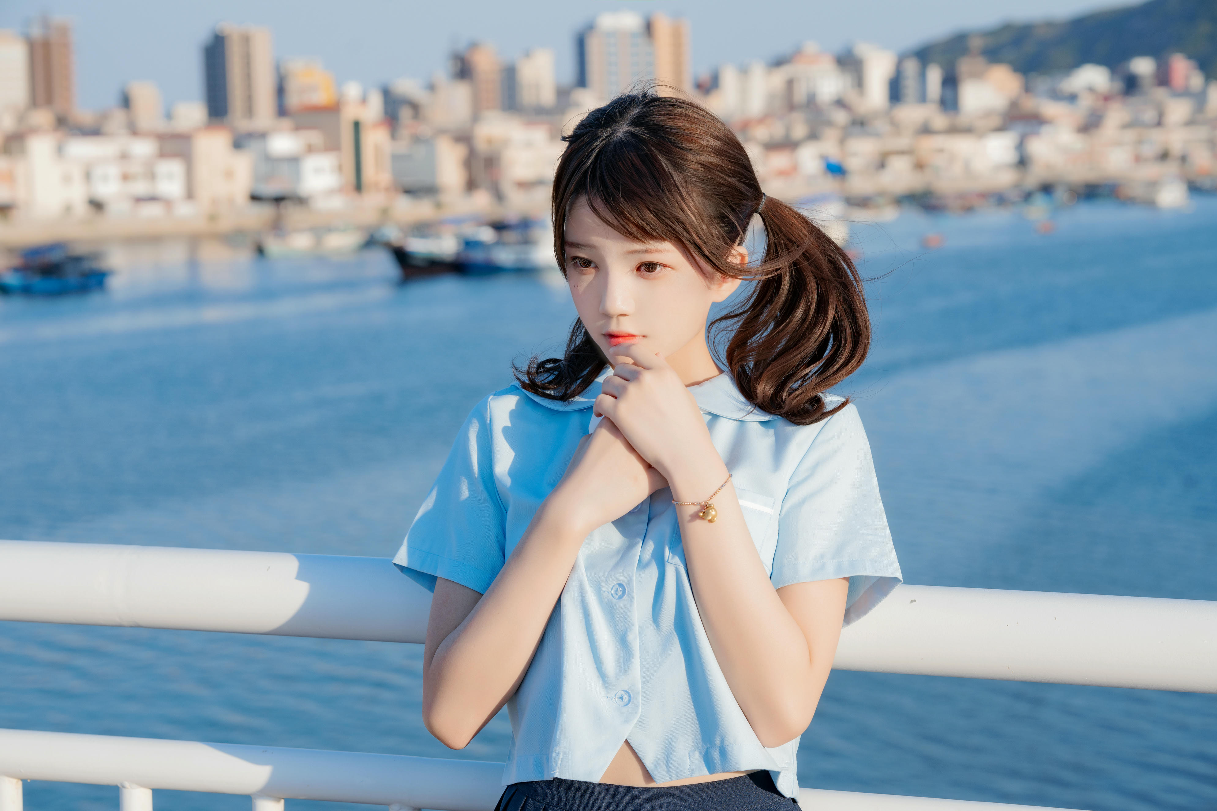 桜桃喵 NO.124 蔚蓝 33P607MB_第2集