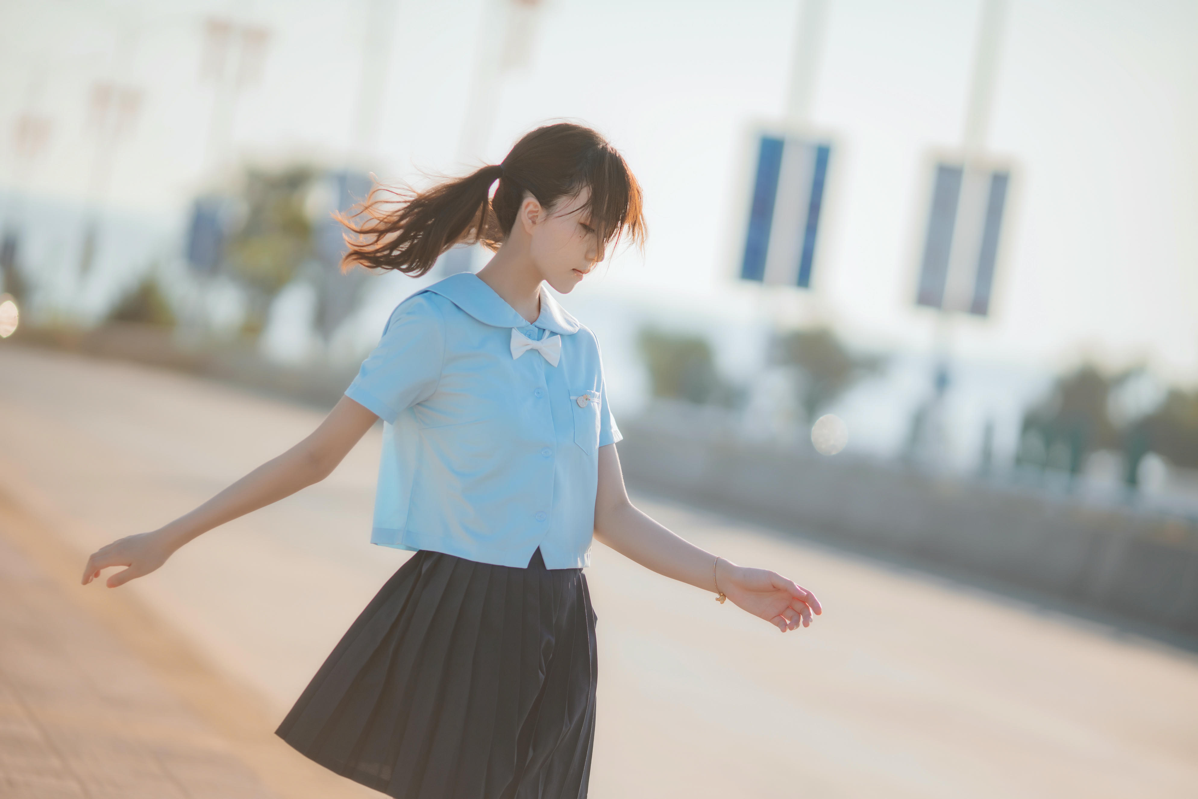 桜桃喵 NO.124 蔚蓝 33P607MB_第1集