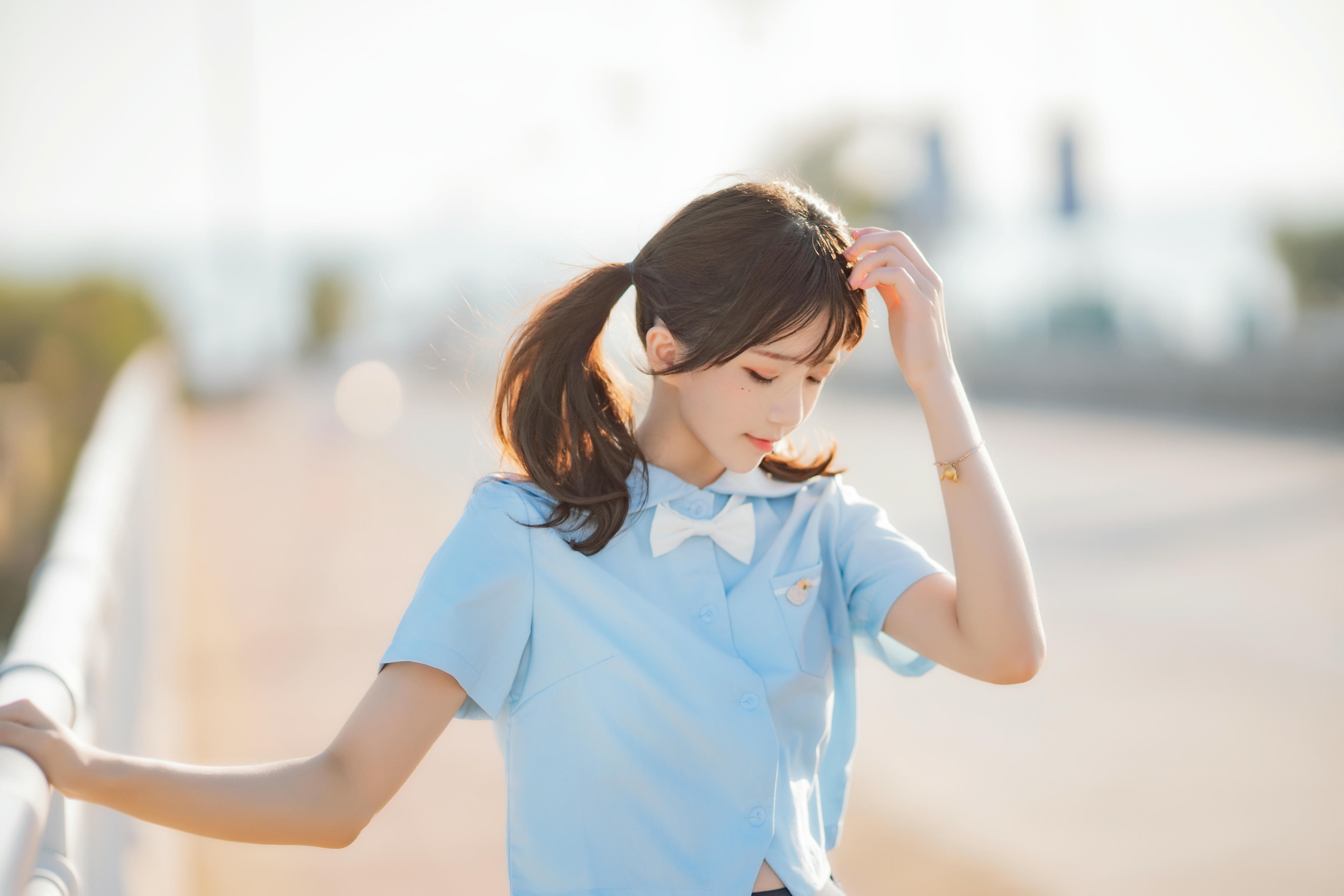 桜桃喵 NO.124 蔚蓝 33P607MB_第1集