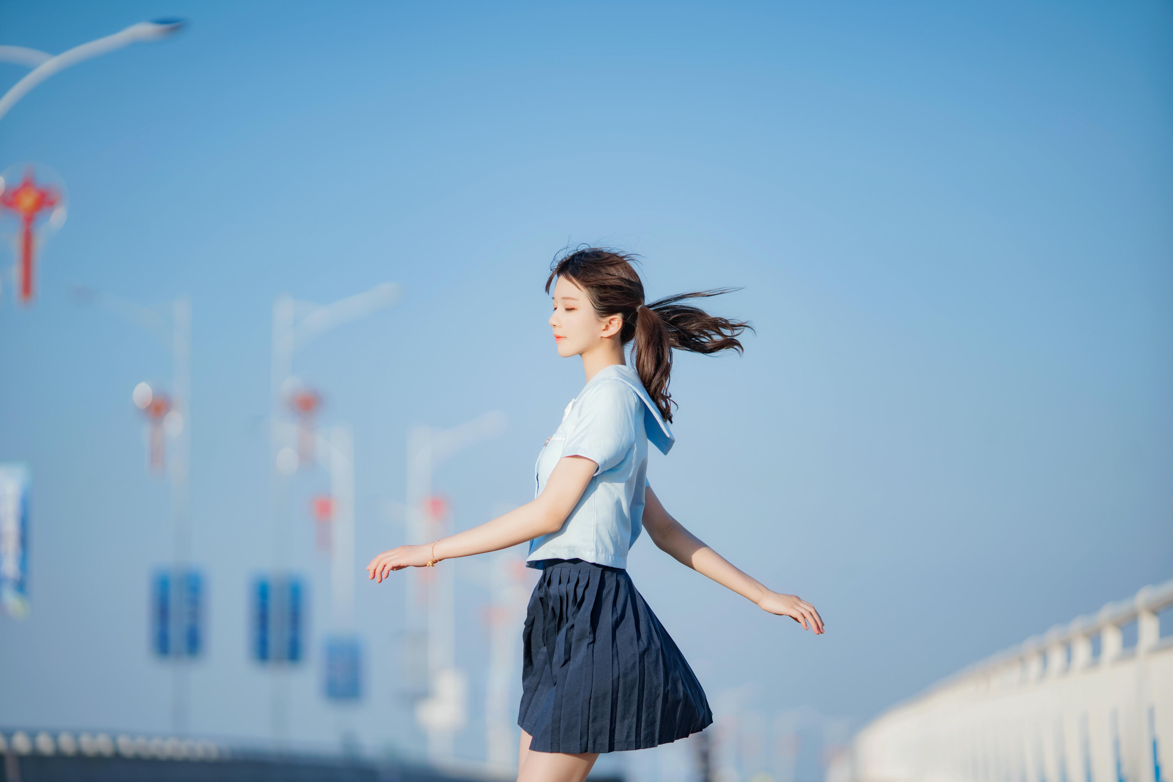 桜桃喵 NO.124 蔚蓝 33P607MB_第1集