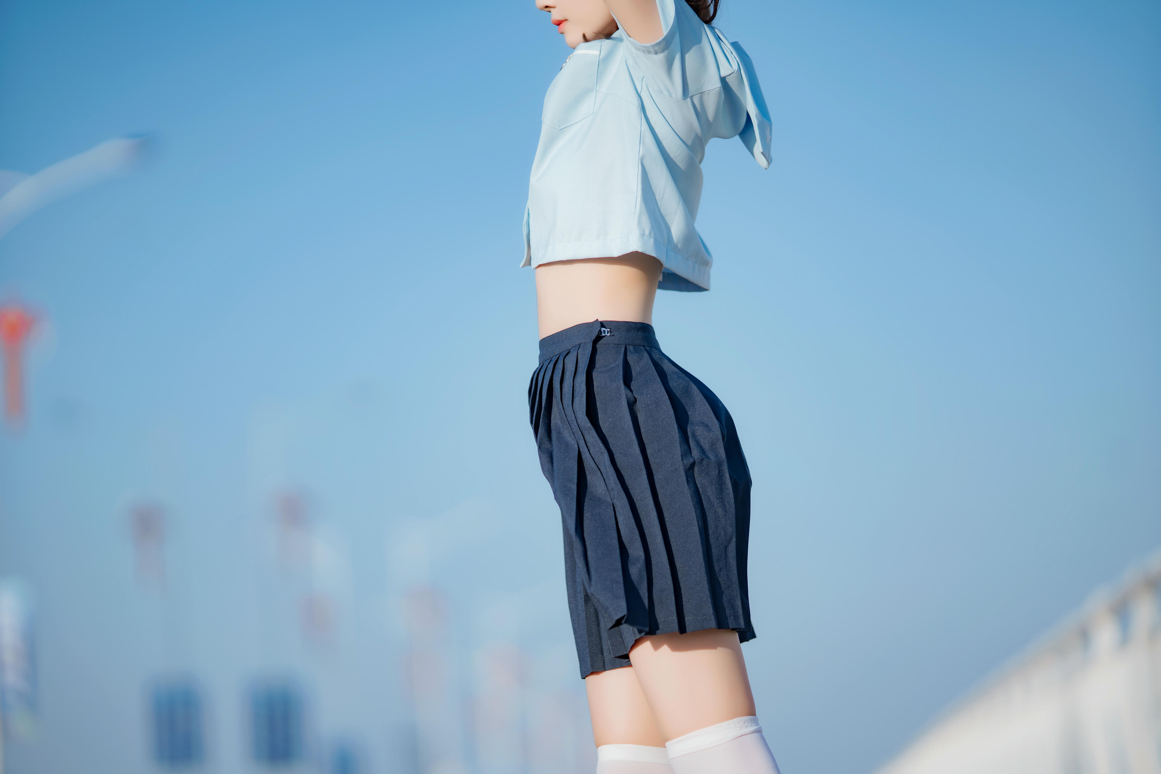 桜桃喵 NO.124 蔚蓝 33P607MB_第1集