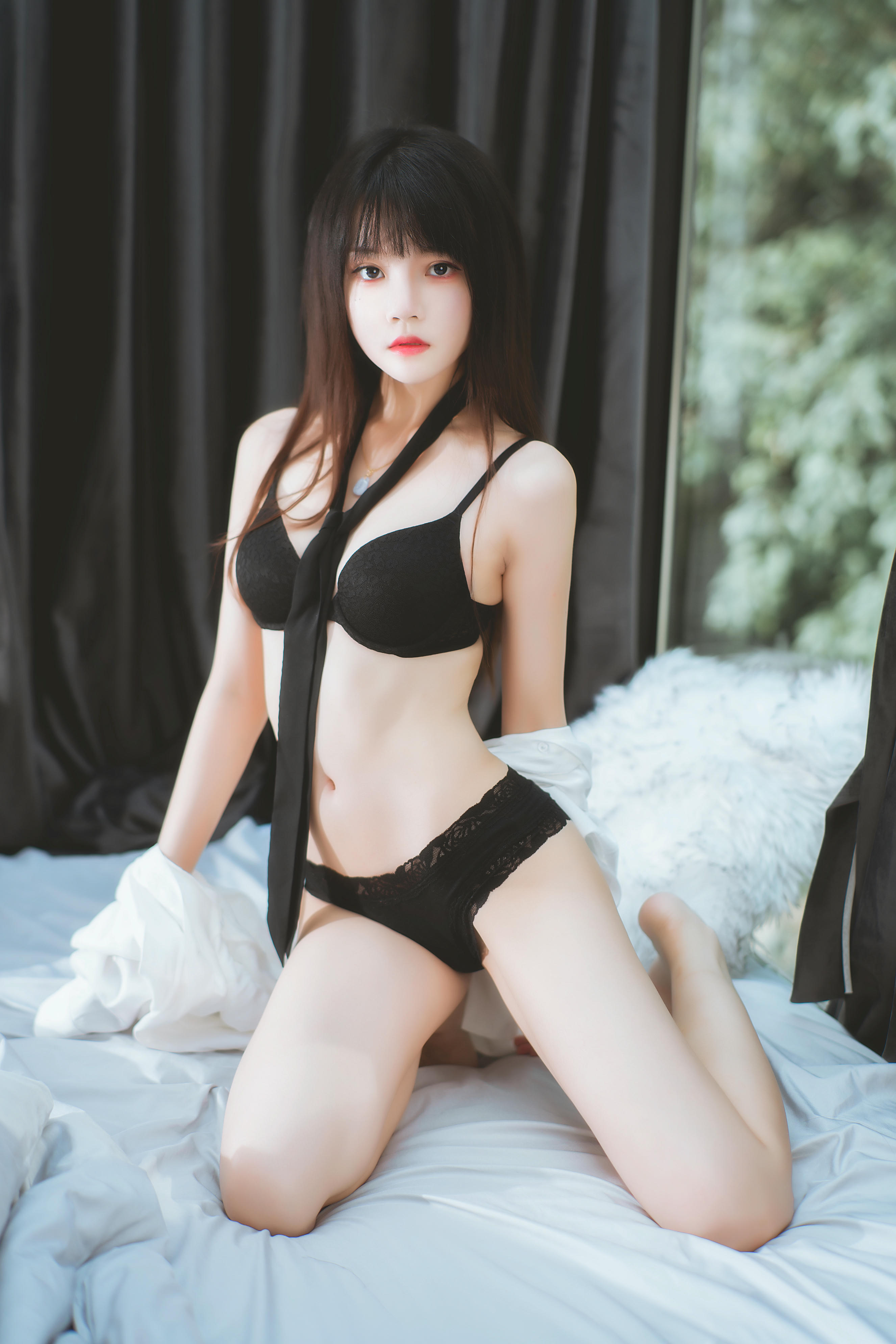 桜桃喵 NO.125 狼来了01 [72P 1.30GB]_第2集