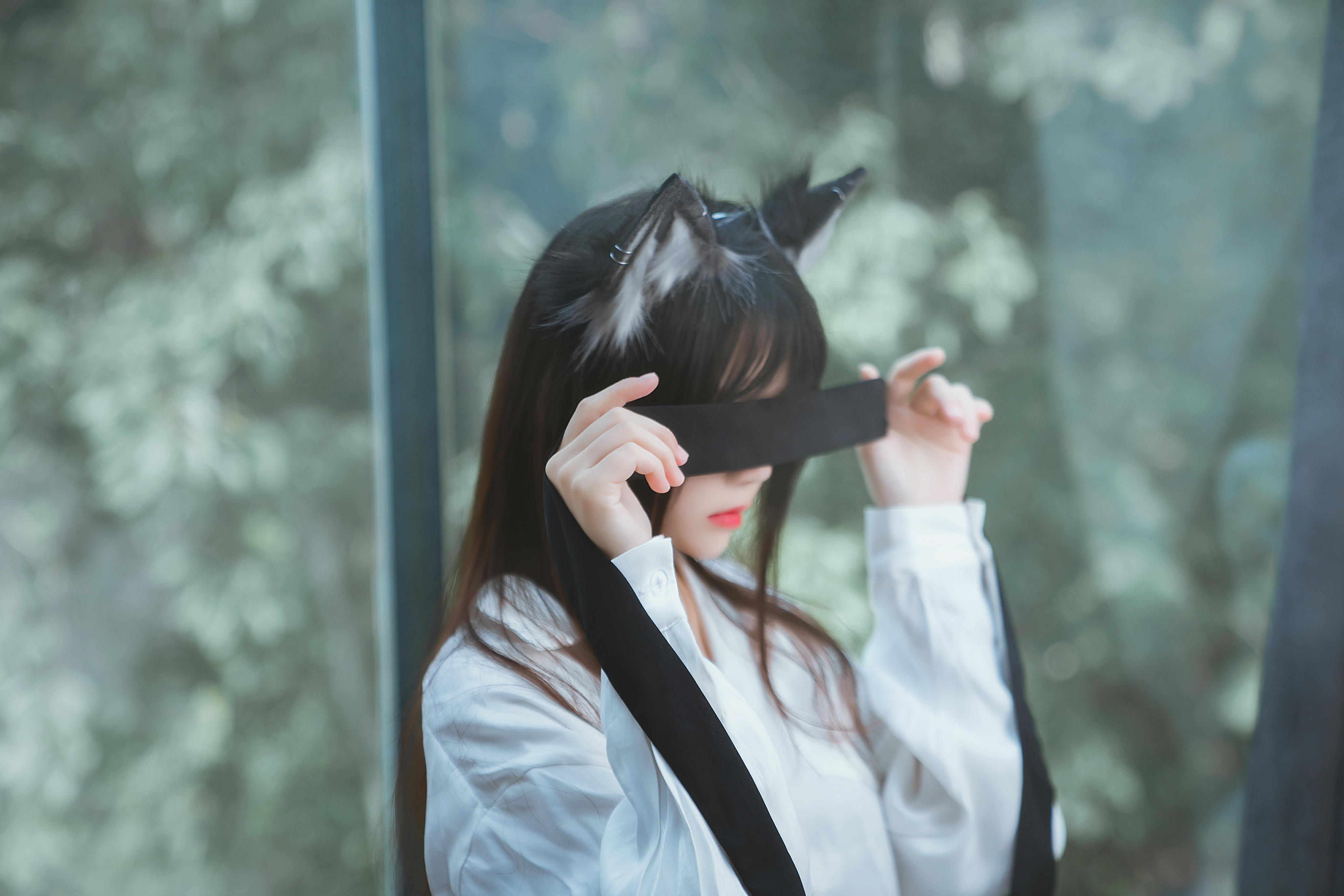 桜桃喵 NO.125 狼来了01 [72P 1.30GB]_第2集