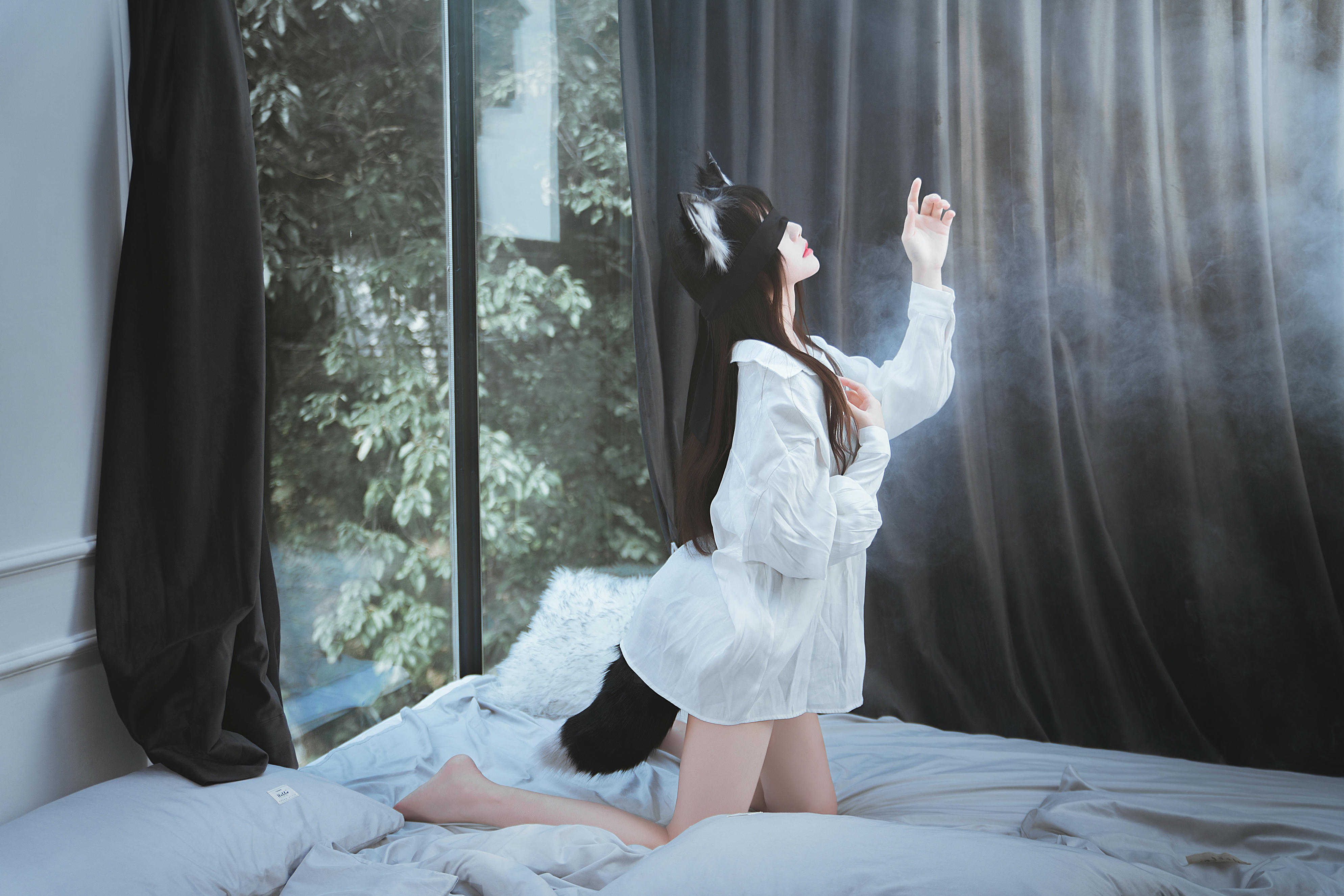 桜桃喵 NO.125 狼来了01 [72P 1.30GB]_第2集