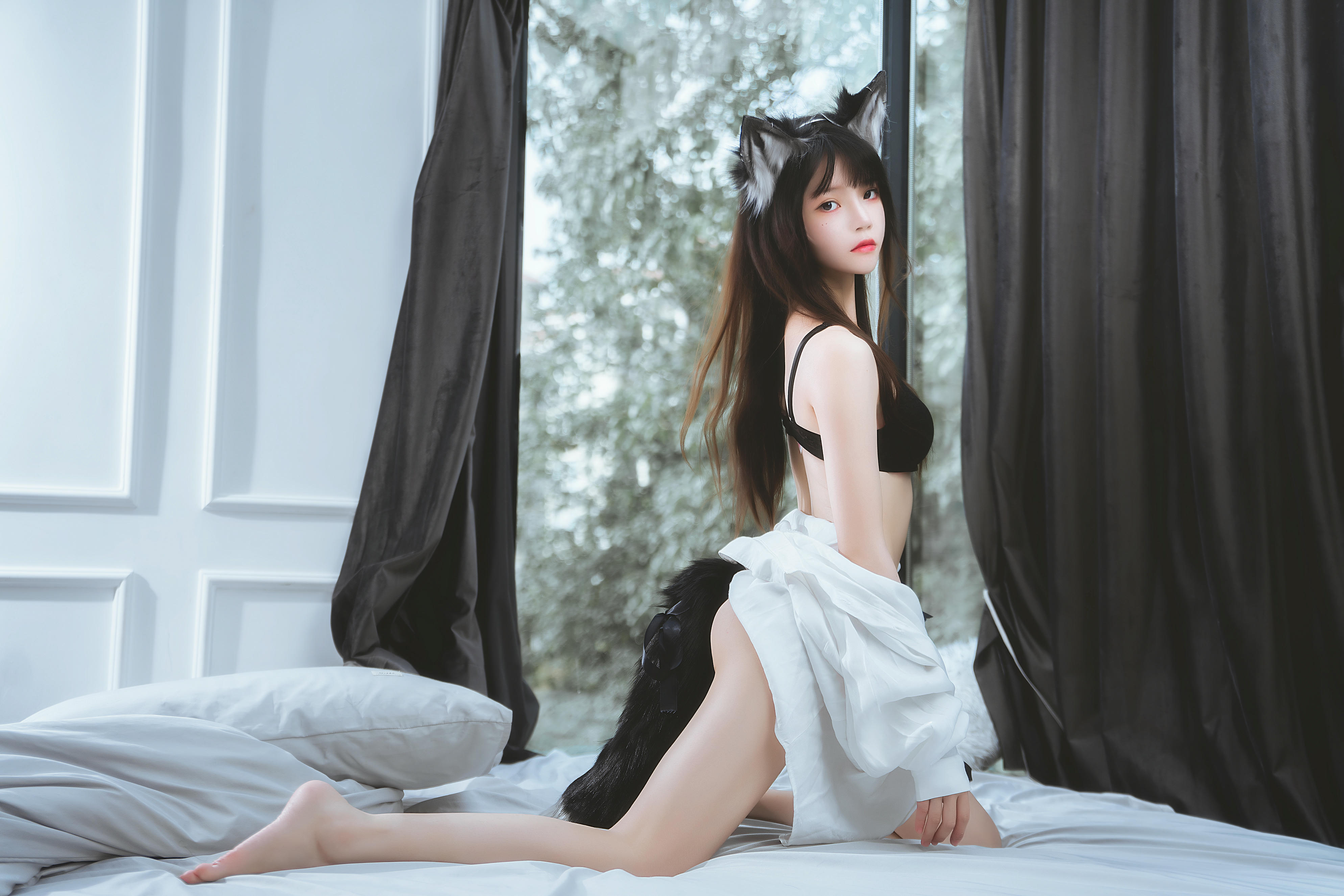 桜桃喵 NO.125 狼来了01 [72P 1.30GB]_第3集