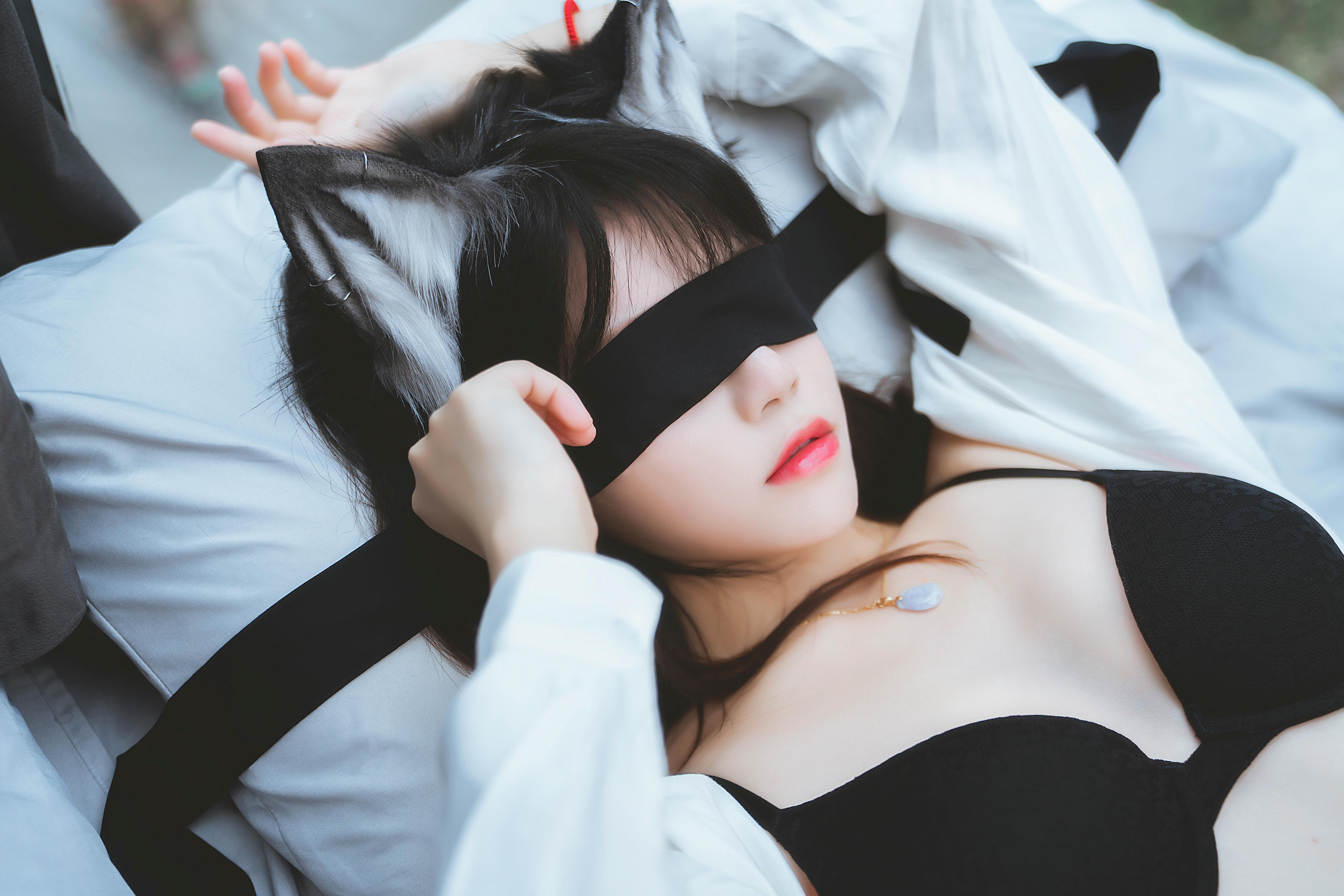 桜桃喵 NO.125 狼来了01 [72P 1.30GB]_第4集