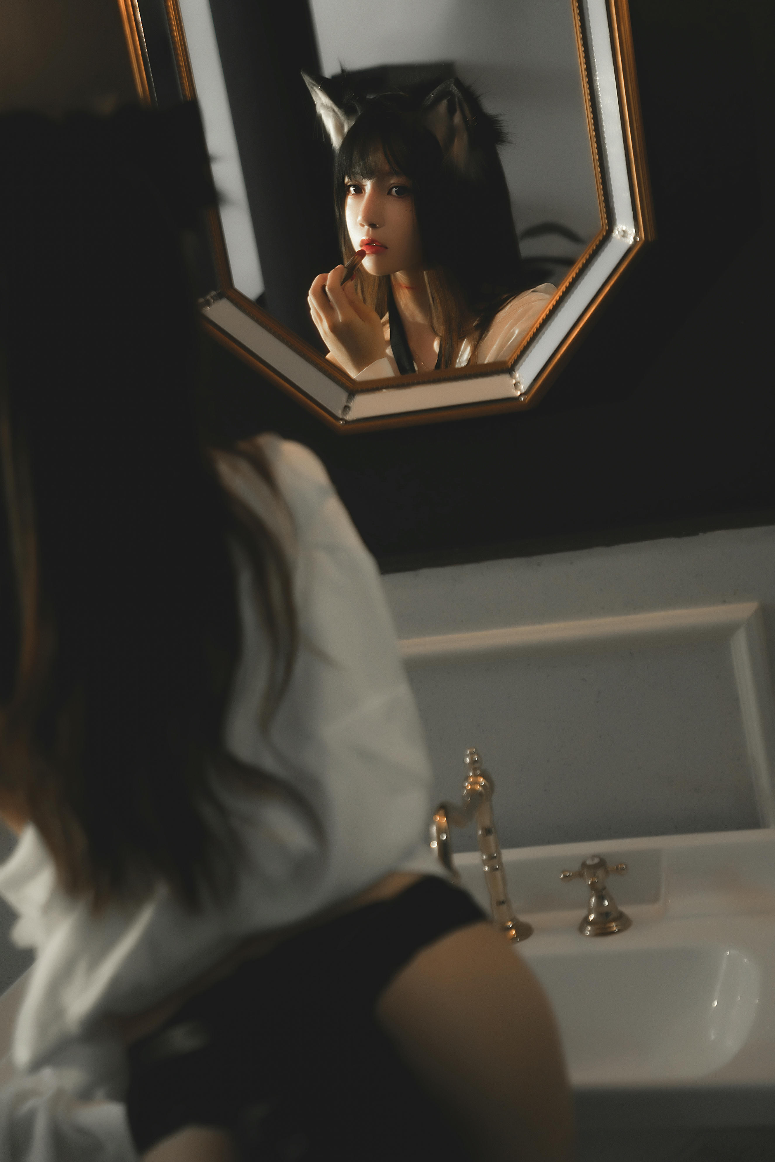 桜桃喵 NO.126 狼来了02 [43P 1.14GB]_第1集