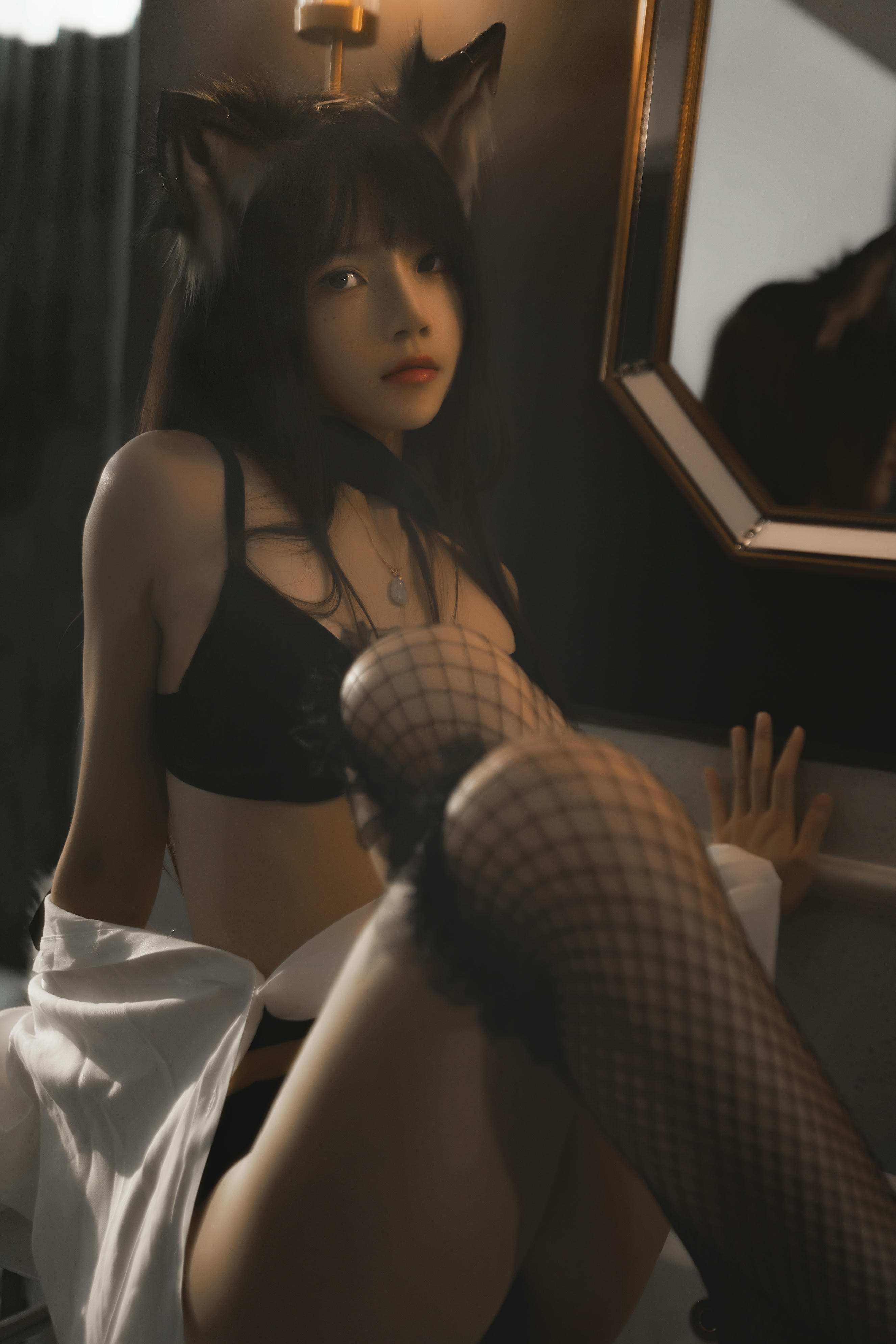 桜桃喵 NO.126 狼来了02 [43P 1.14GB]_第2集