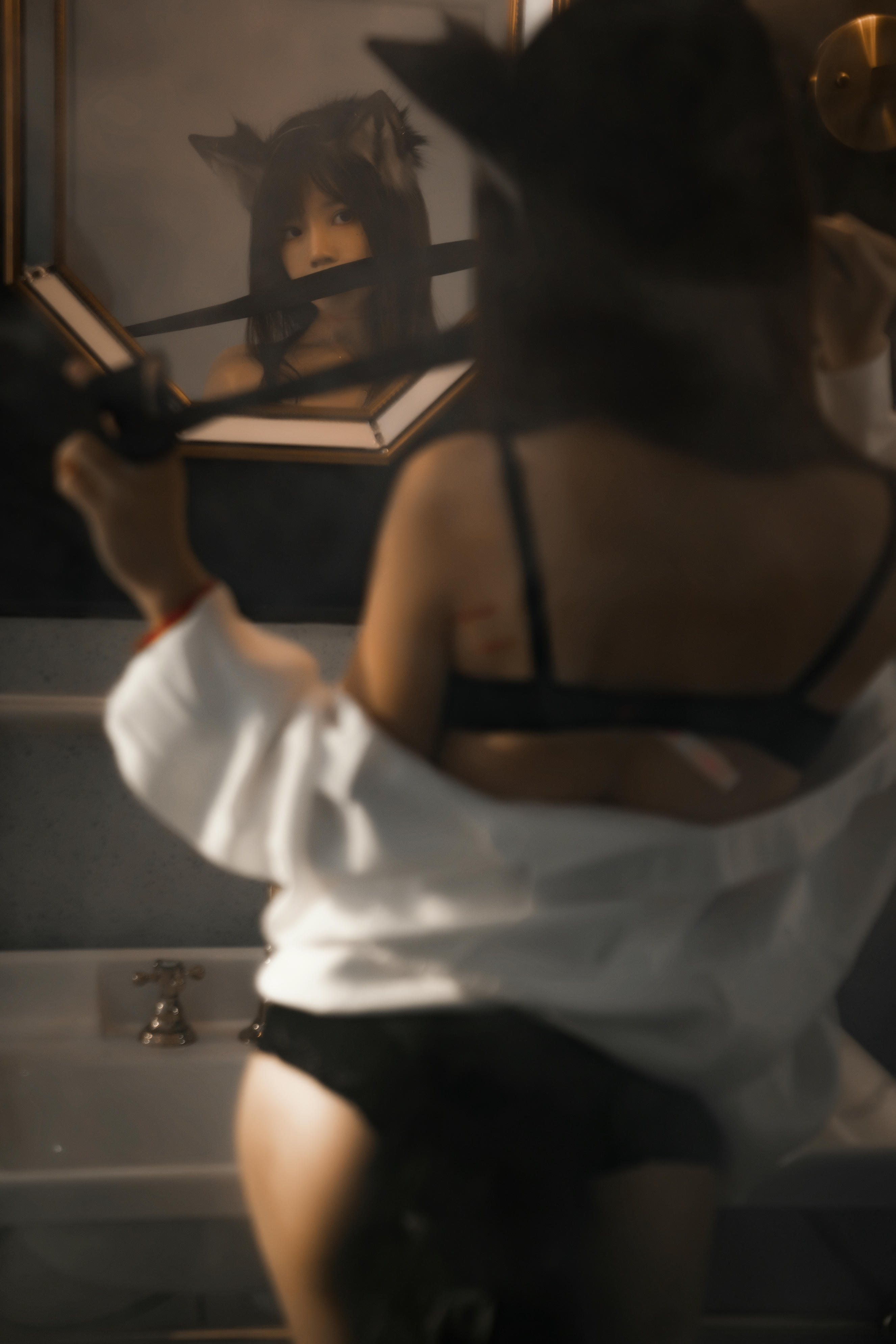 桜桃喵 NO.126 狼来了02 [43P 1.14GB]_第2集