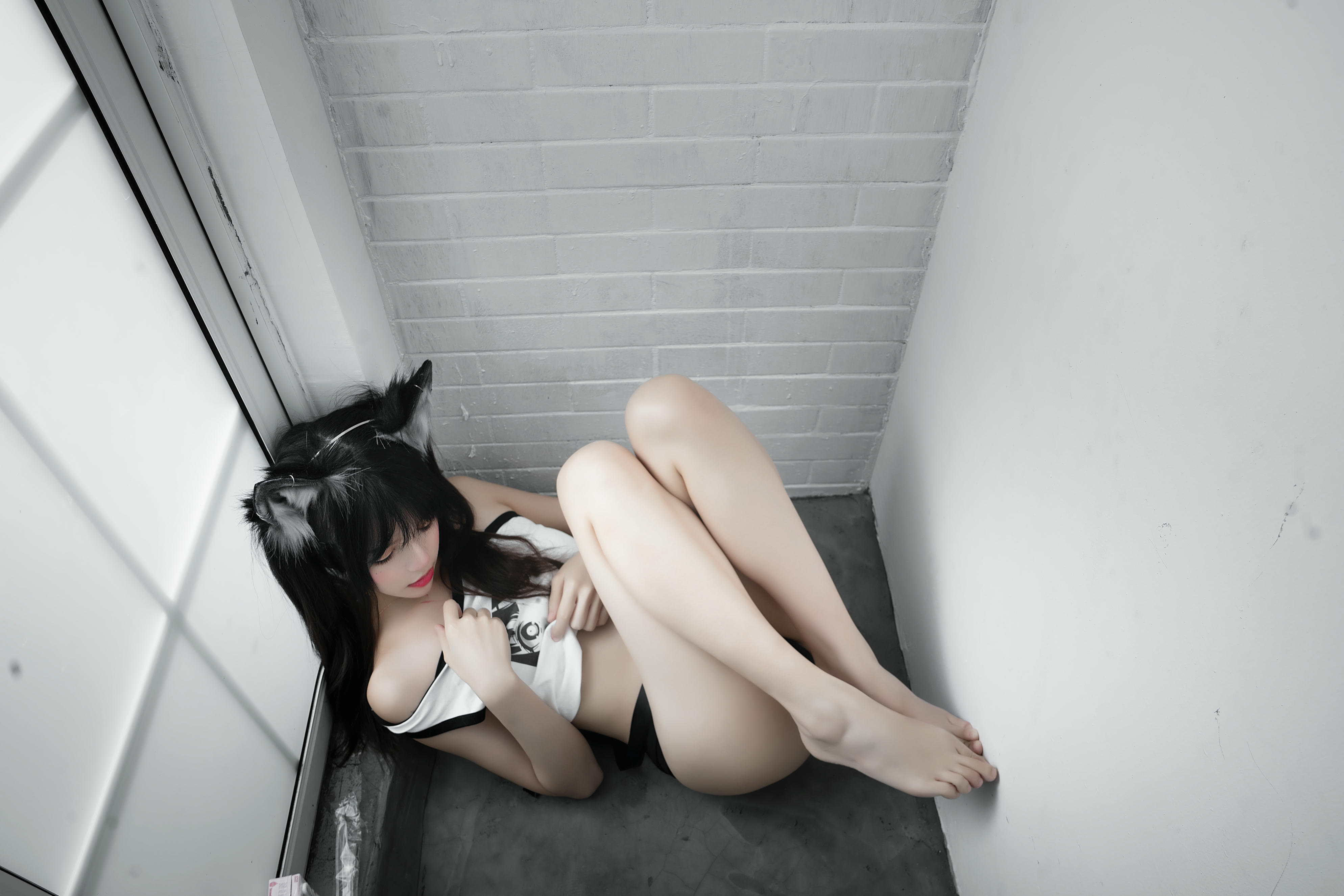 桜桃喵 NO.127 狼崽崽 [60P 1.05GB]_第1集