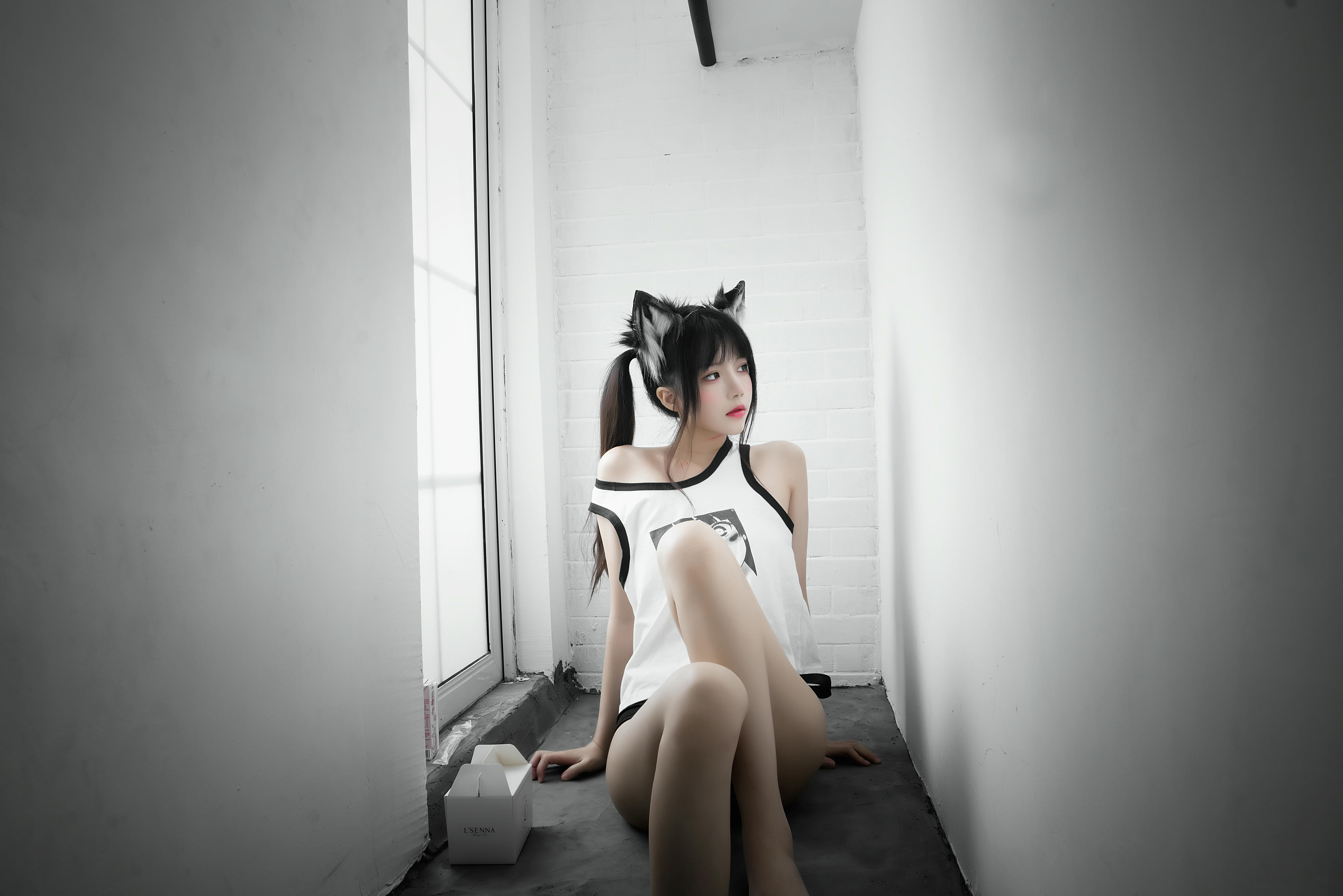 桜桃喵 NO.127 狼崽崽 [60P 1.05GB]_第2集