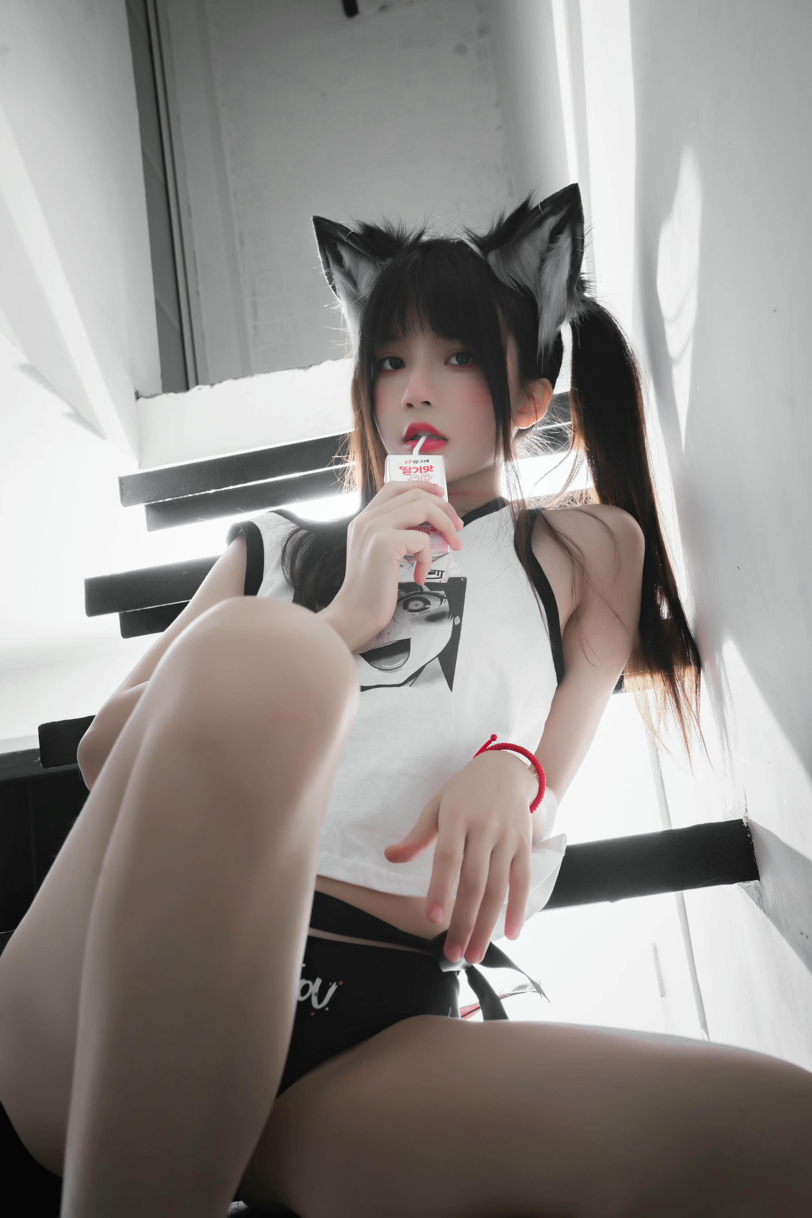 桜桃喵 NO.127 狼崽崽 [60P 1.05GB]_第2集