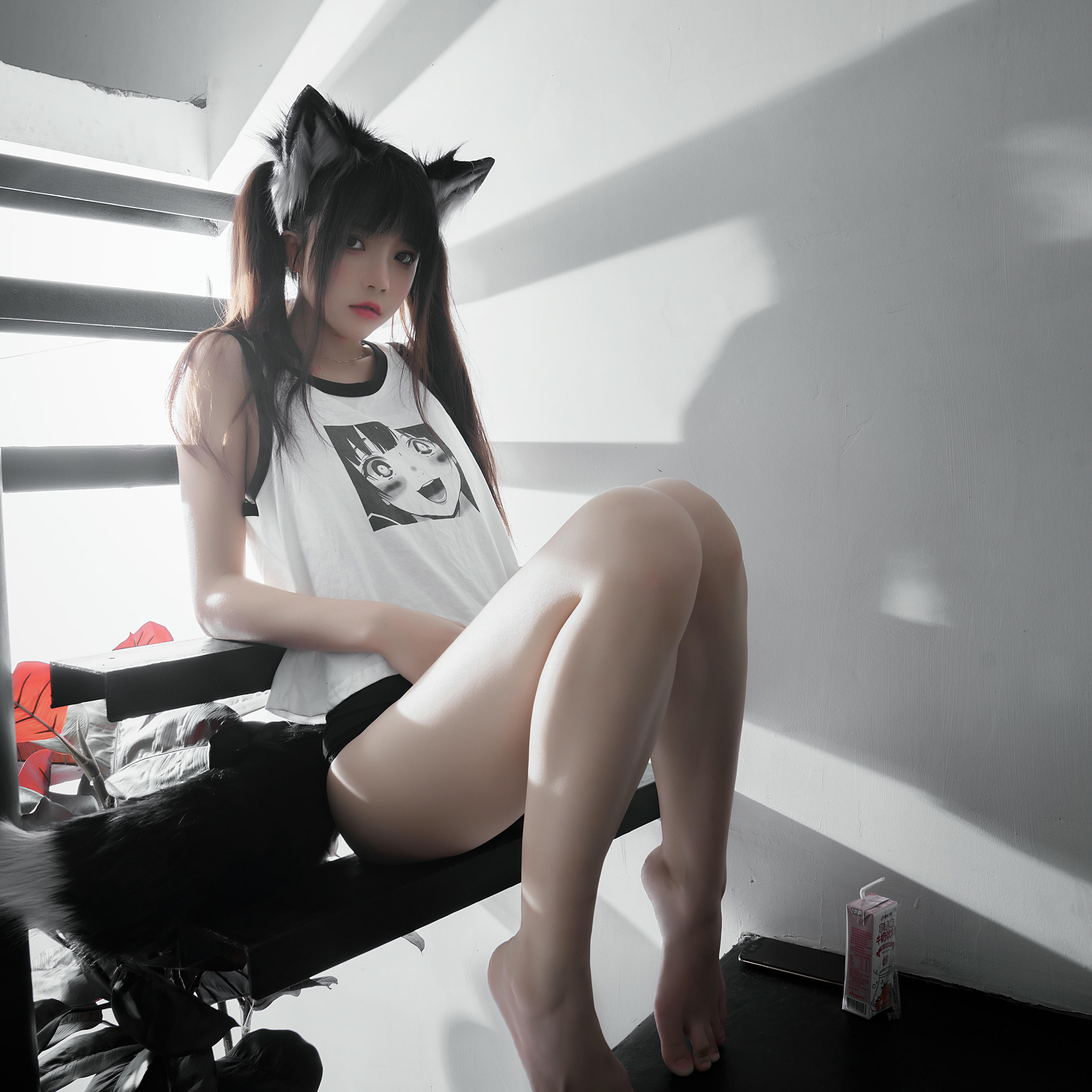 桜桃喵 NO.127 狼崽崽 [60P 1.05GB]_第3集