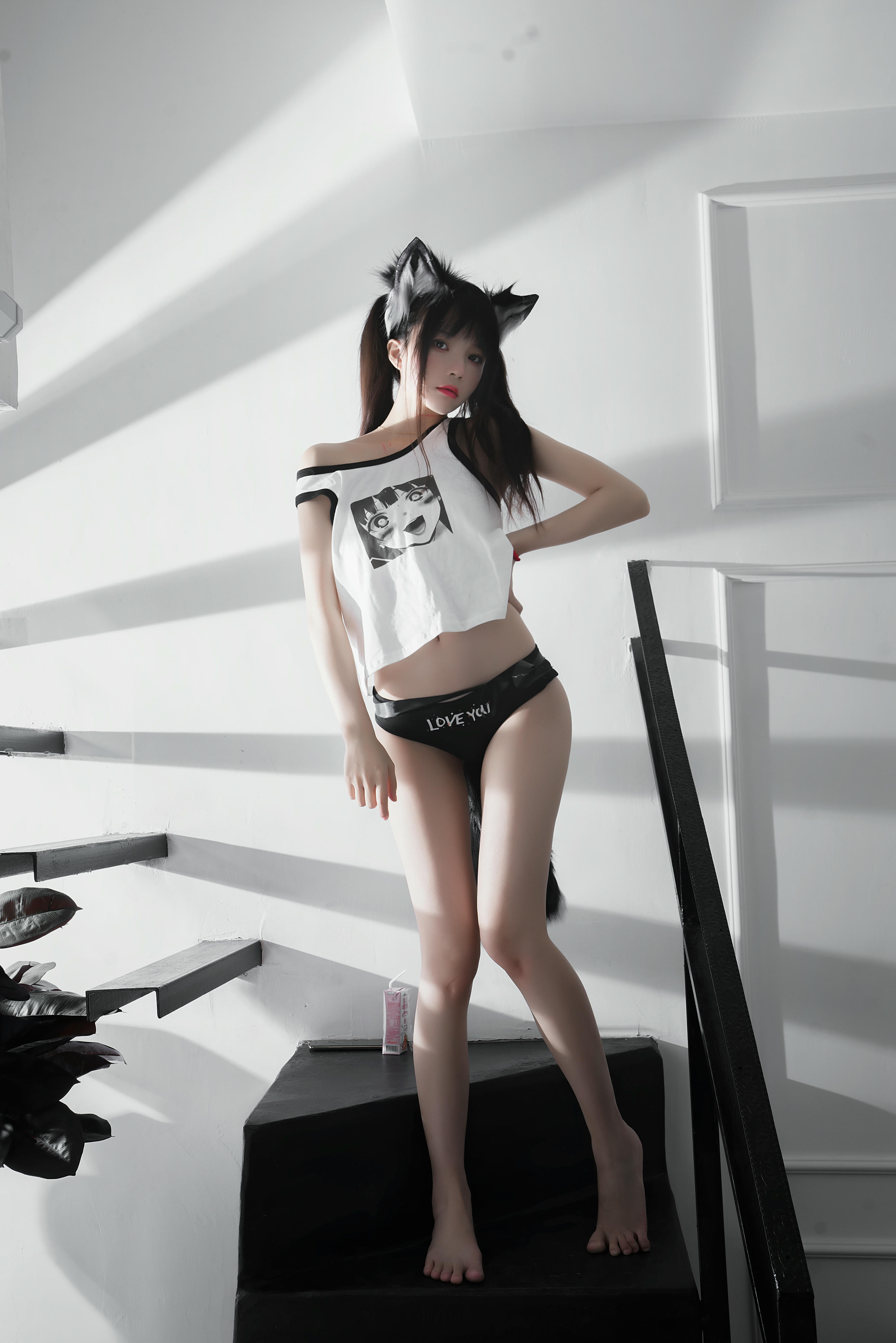 桜桃喵 NO.127 狼崽崽 [60P 1.05GB]_第3集