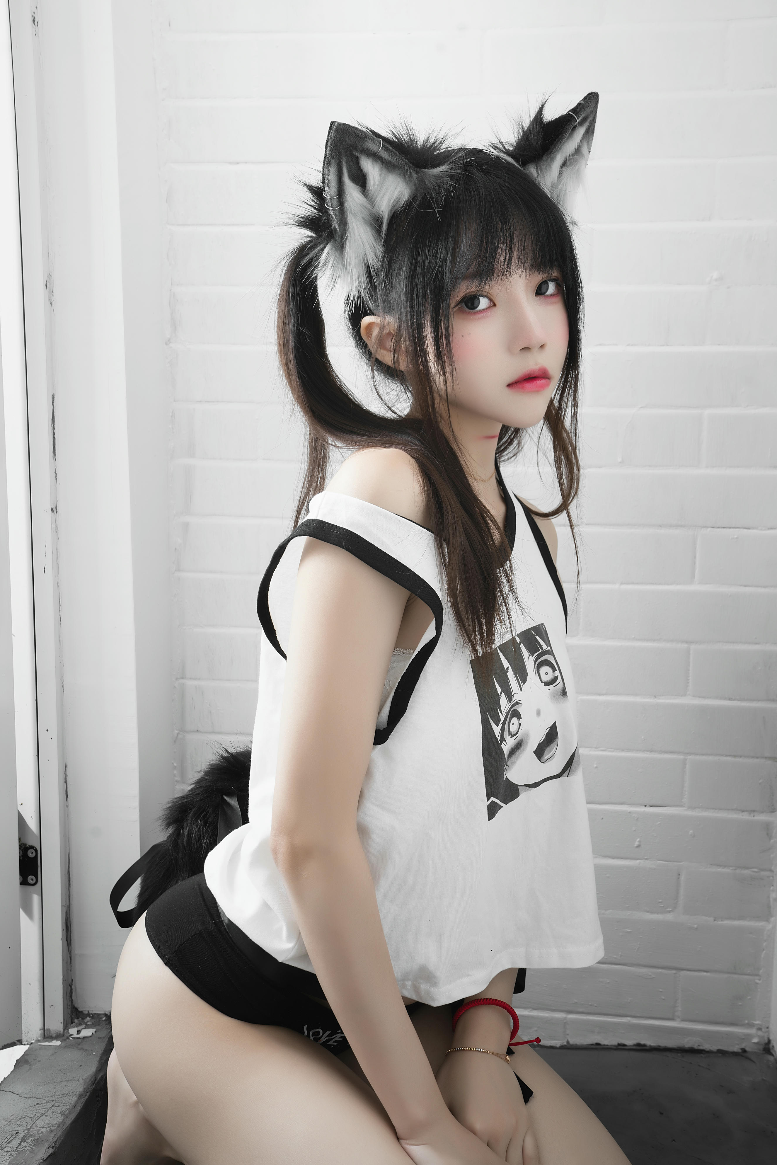 桜桃喵 NO.127 狼崽崽 [60P 1.05GB]_第1集