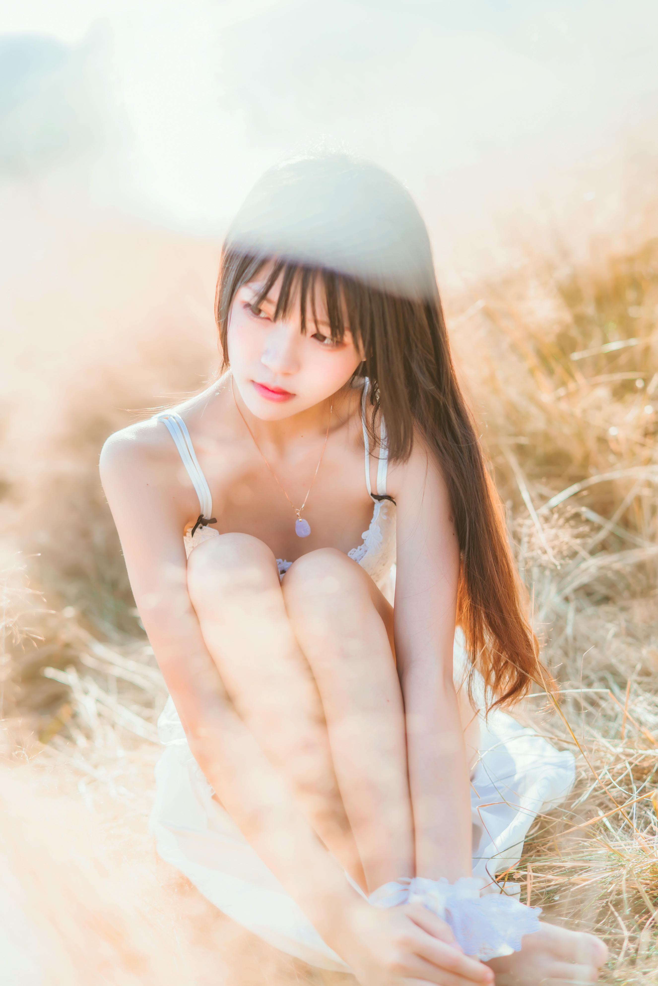 桜桃喵 NO.014 冬眠 白裙上 [48P-674MB]_第3集