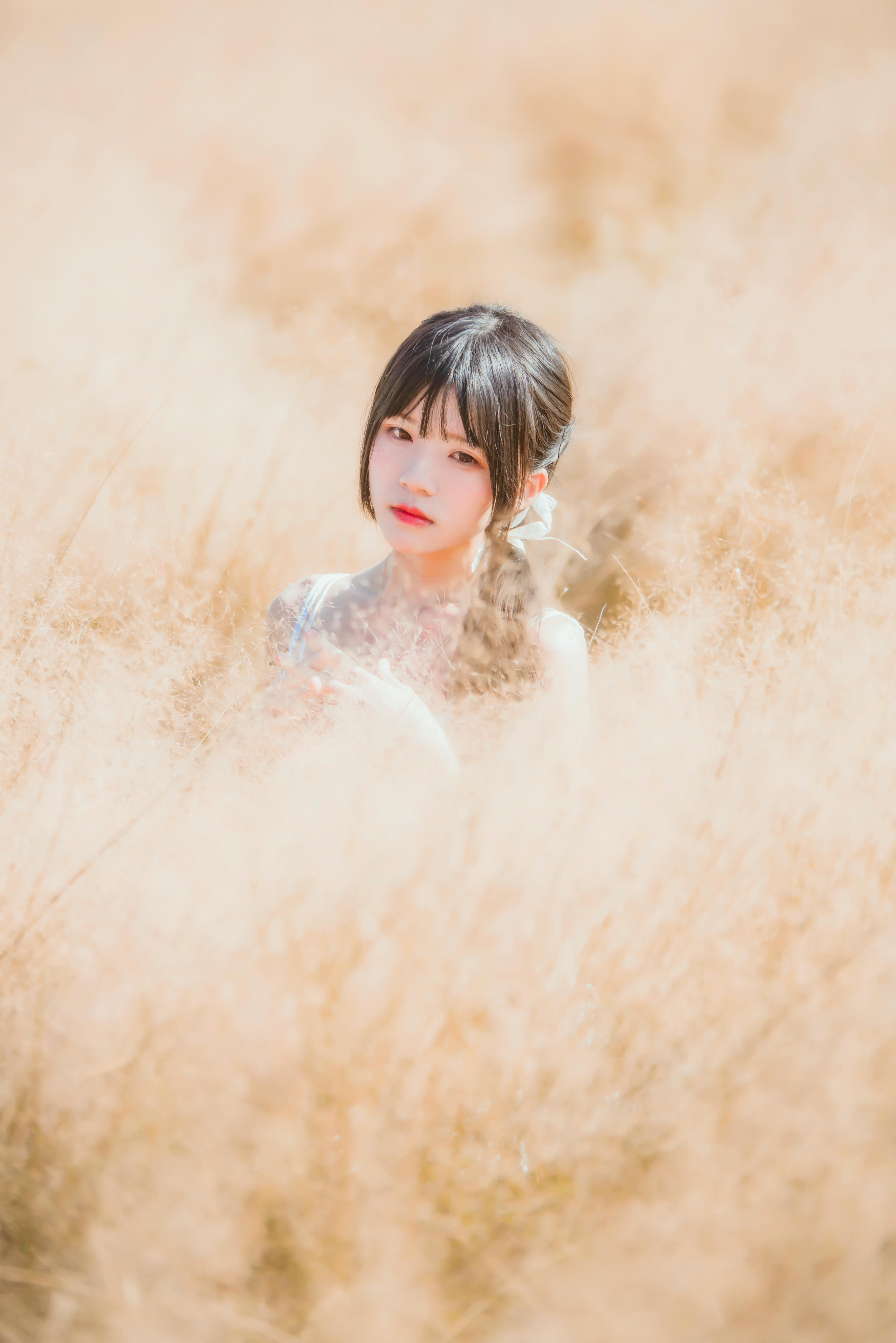 桜桃喵 NO.014 冬眠 白裙上 [48P-674MB]_第1集