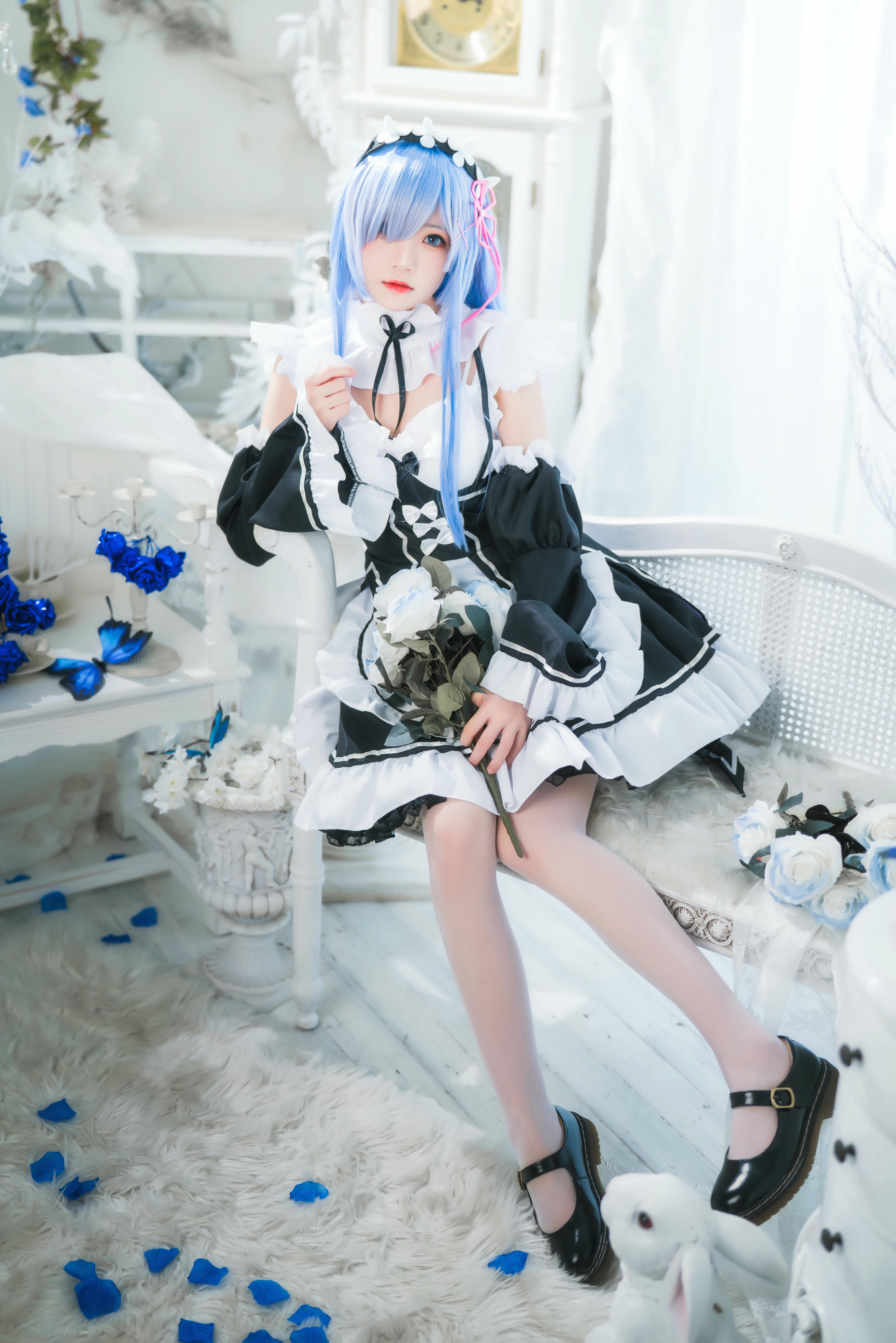 桜桃喵 NO.132 长发蕾姆01 [45P-685MB]_第1集