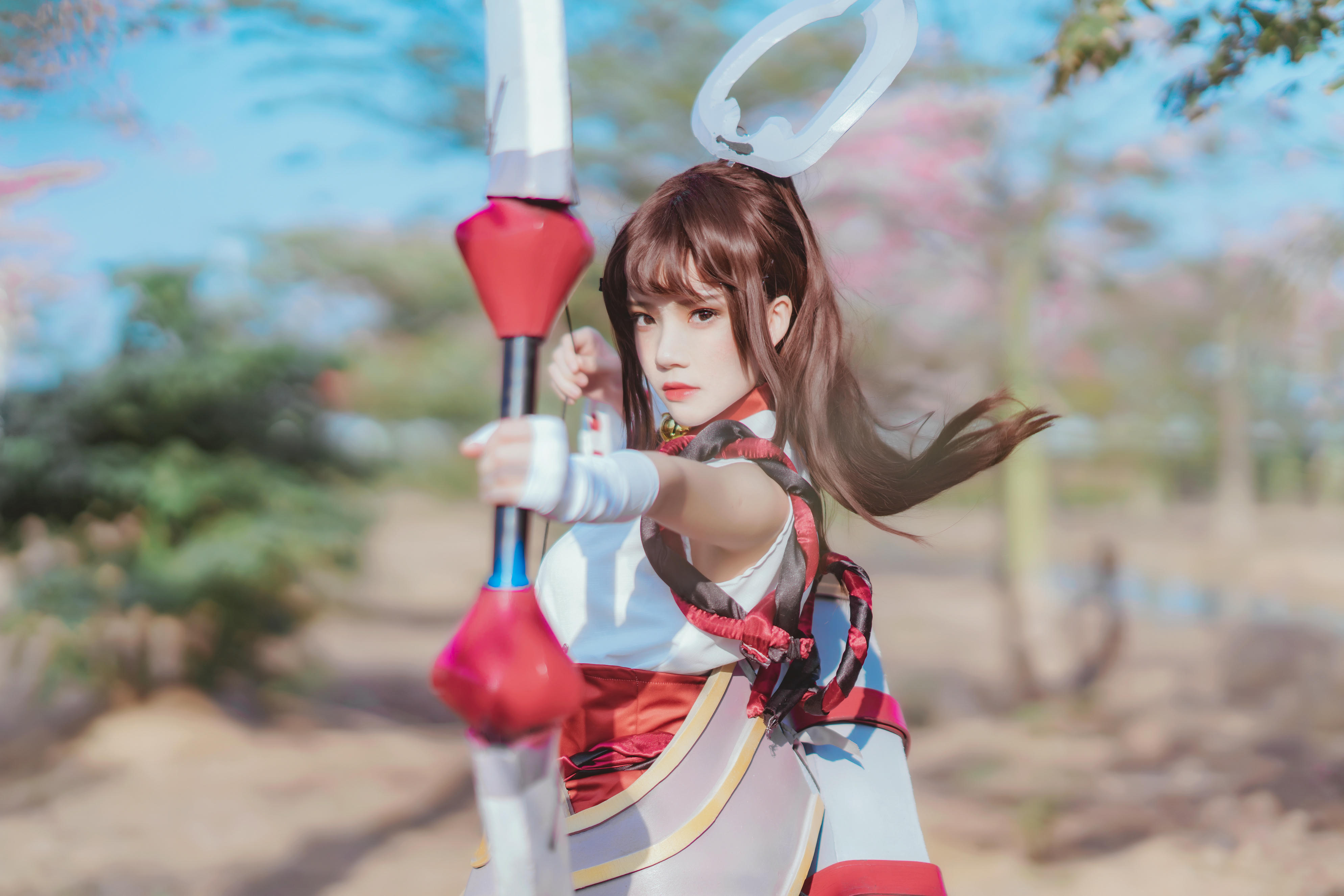 桜桃喵 NO.134 花见巫女 [32P-638MB]_第1集