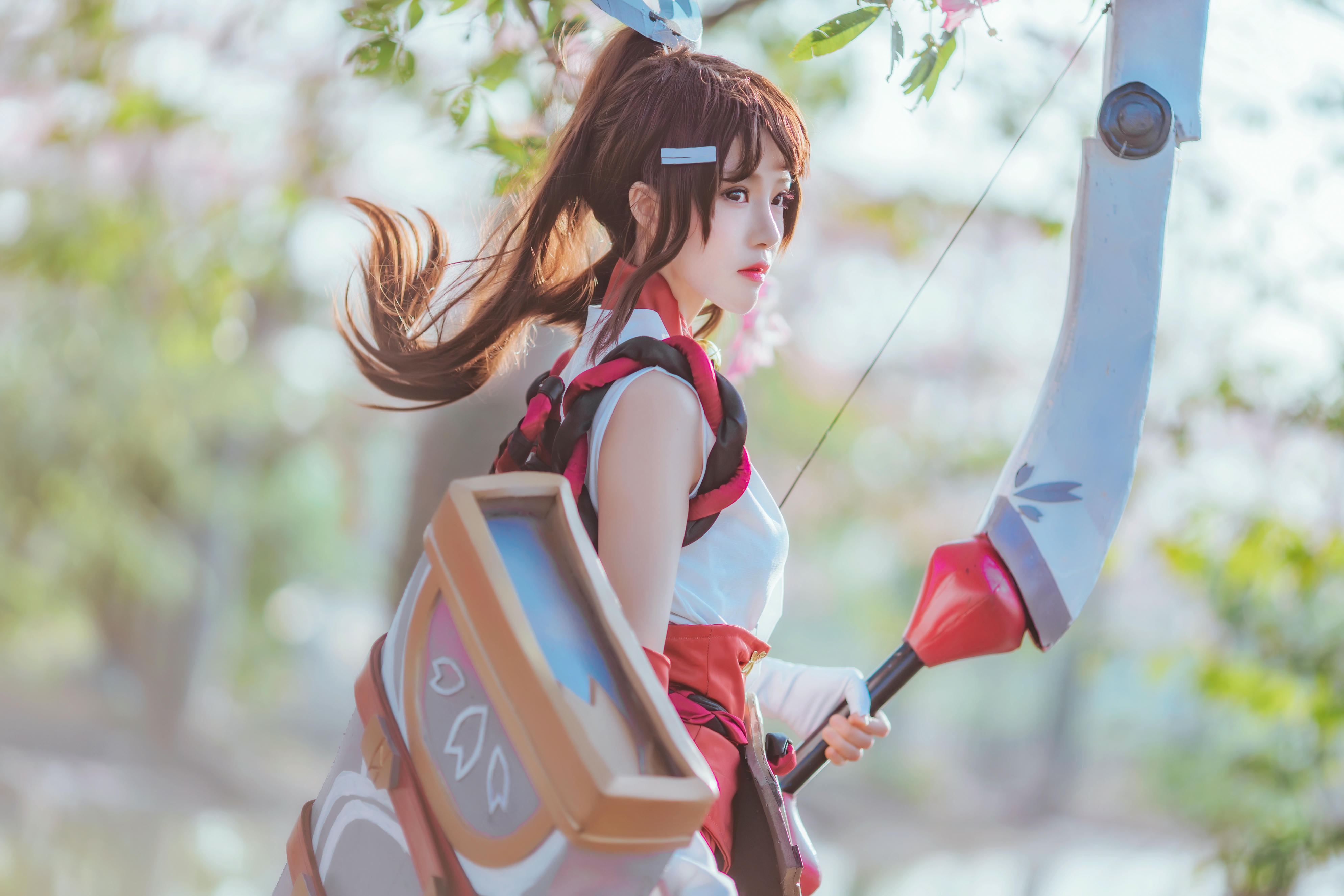 桜桃喵 NO.134 花见巫女 [32P-638MB]_第2集