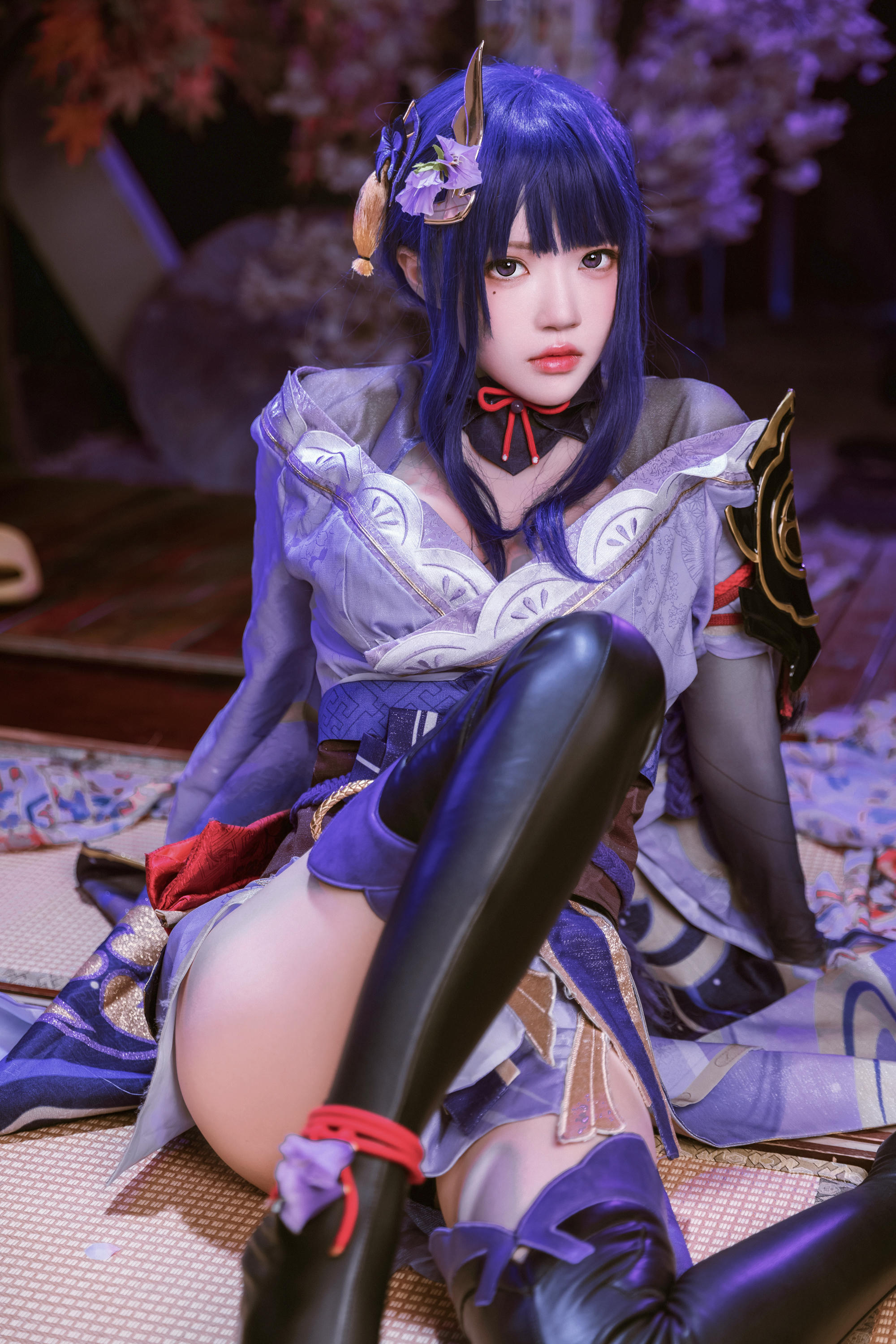 桜桃喵 NO.139 雷电将军 [51P1V 1.86GB]_第1集