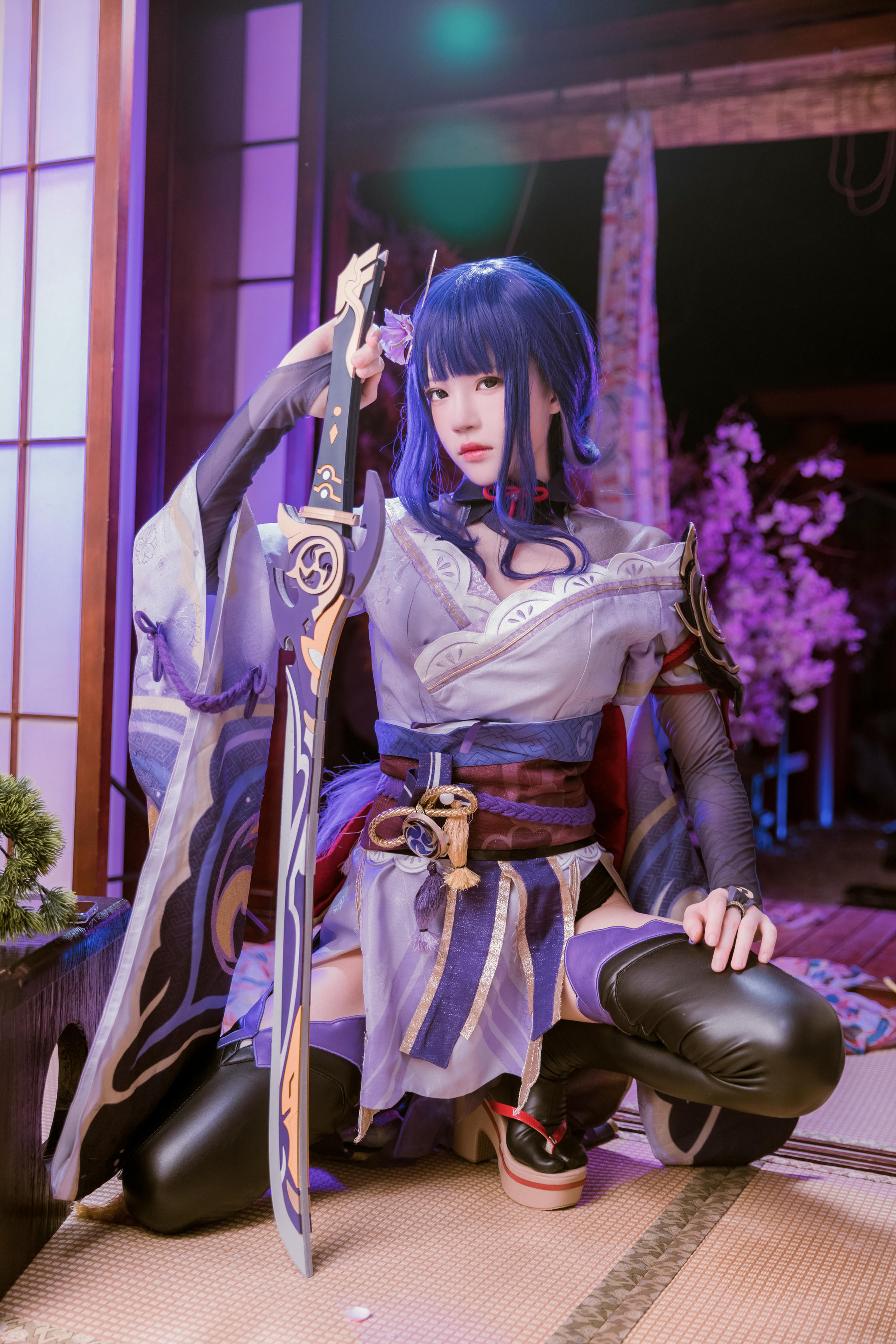 桜桃喵 NO.139 雷电将军 [51P1V 1.86GB]_第2集