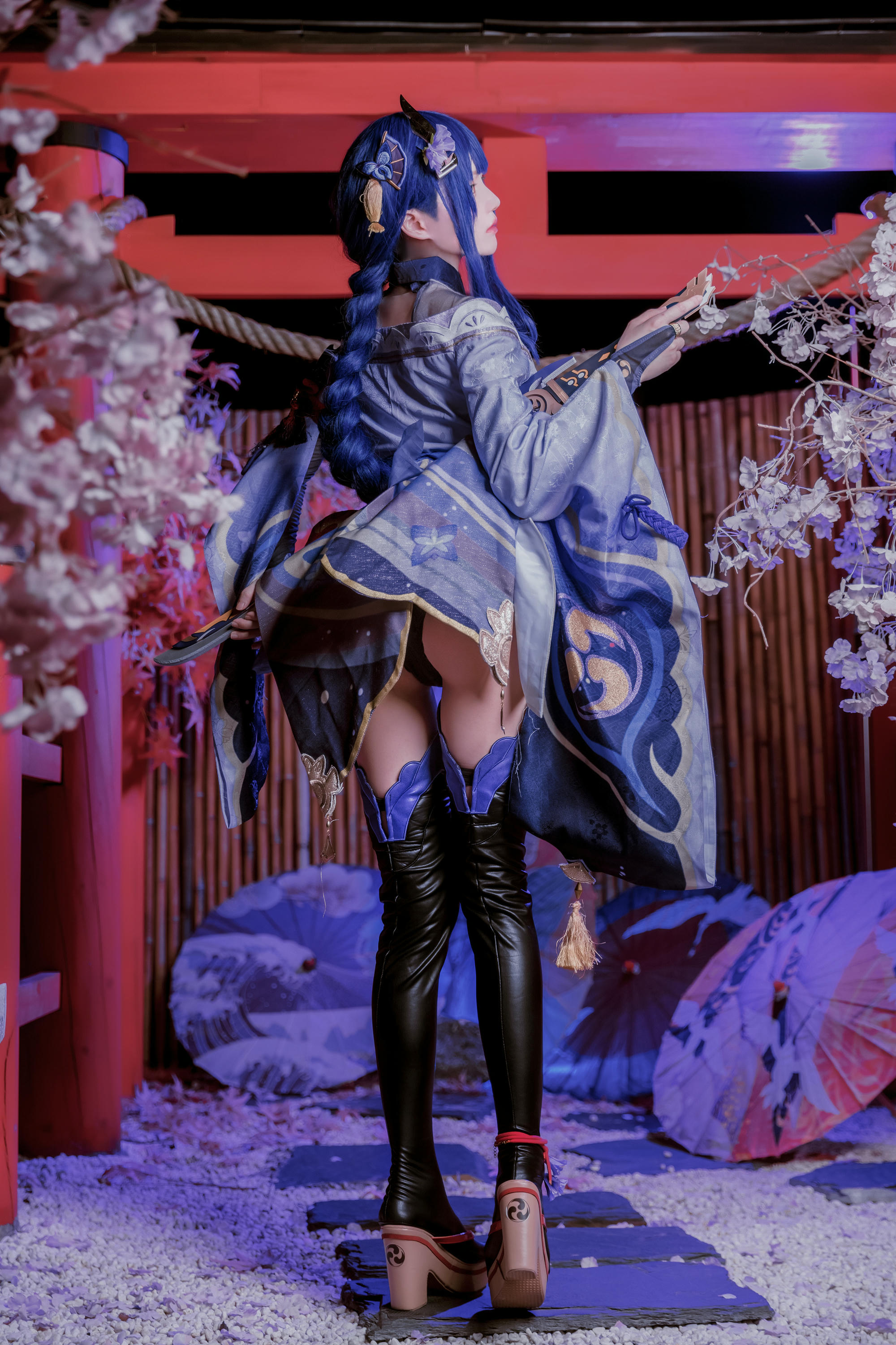 桜桃喵 NO.139 雷电将军 [51P1V 1.86GB]_第3集