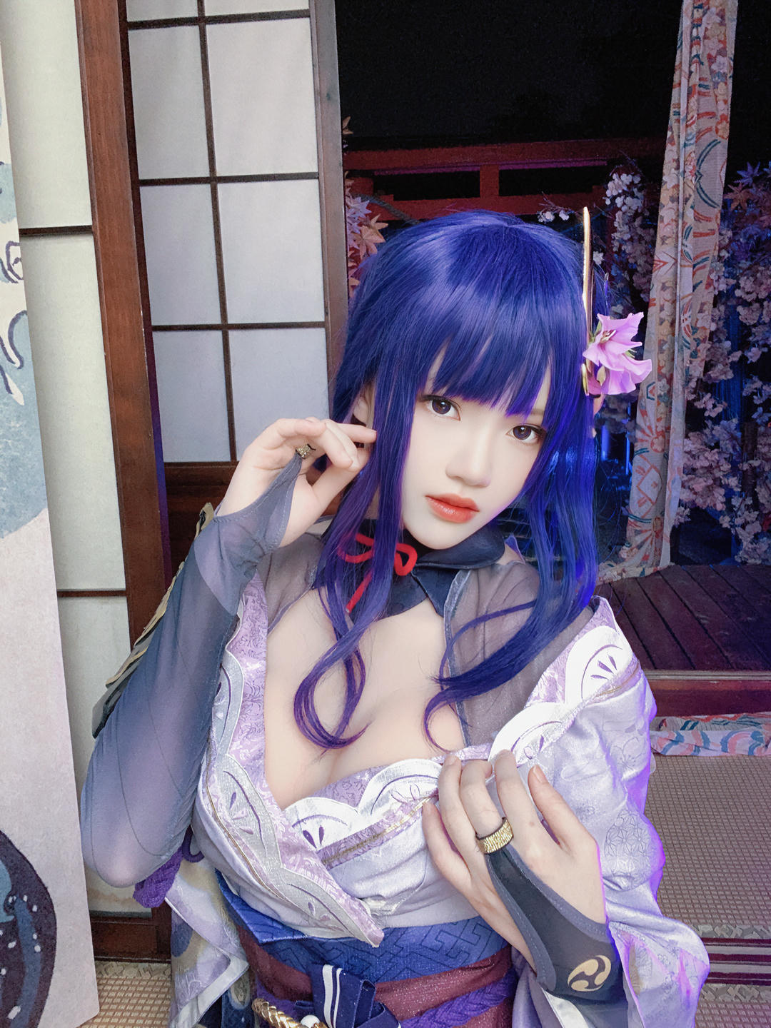 桜桃喵 NO.139 雷电将军 [51P1V 1.86GB]-花絮_第1集