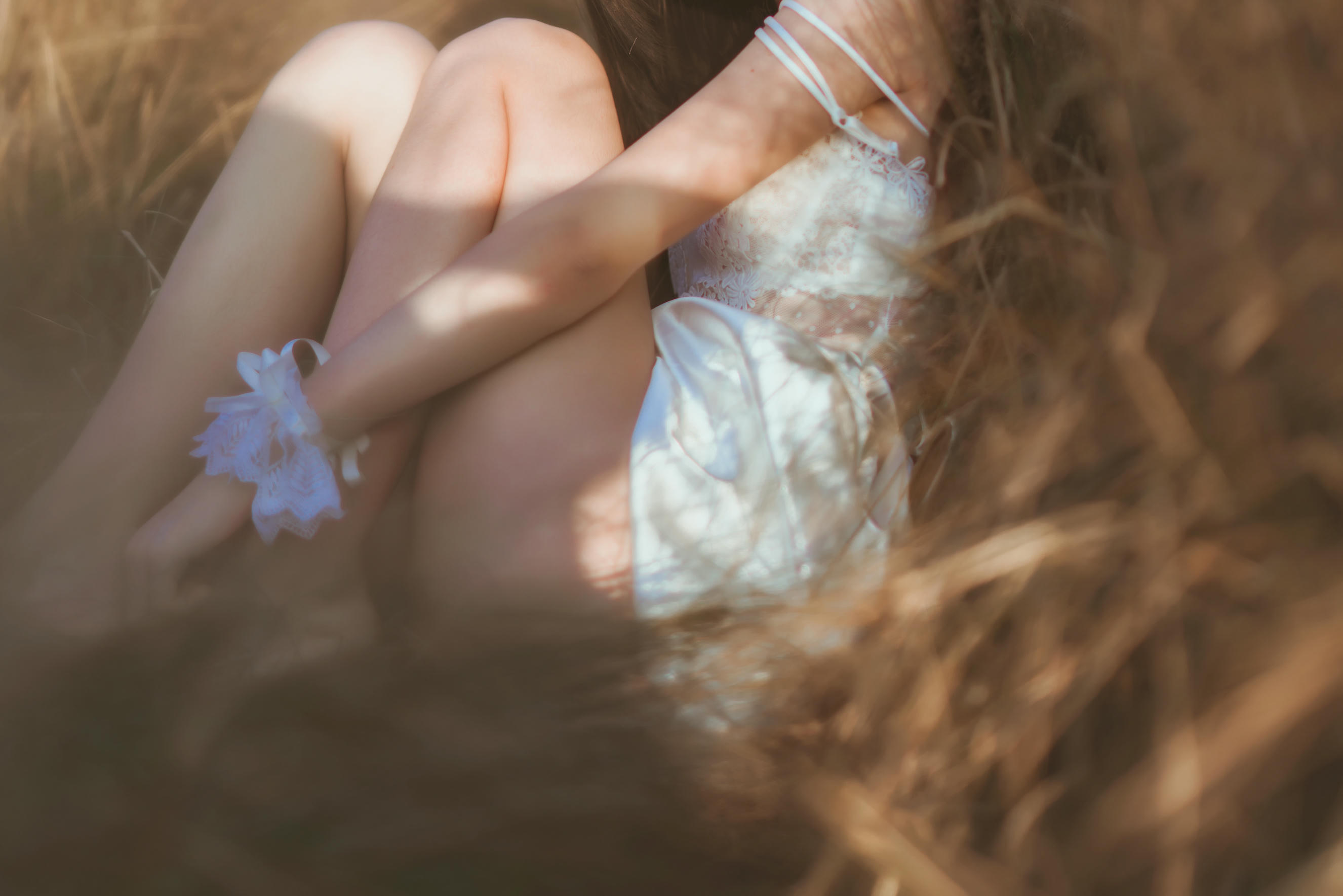 桜桃喵 NO.015 冬眠 白裙下 [45P-601MB]_第2集