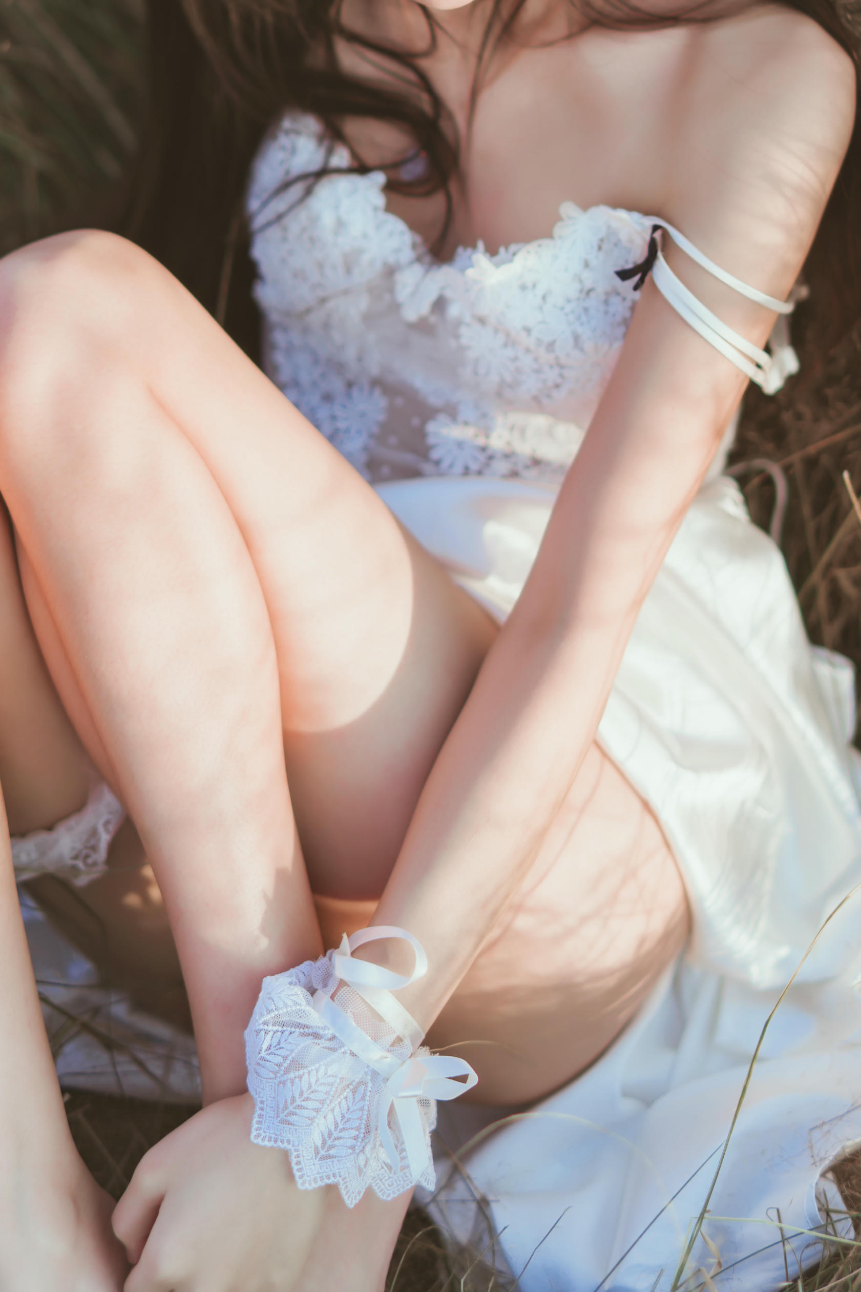 桜桃喵 NO.015 冬眠 白裙下 [45P-601MB]_第3集