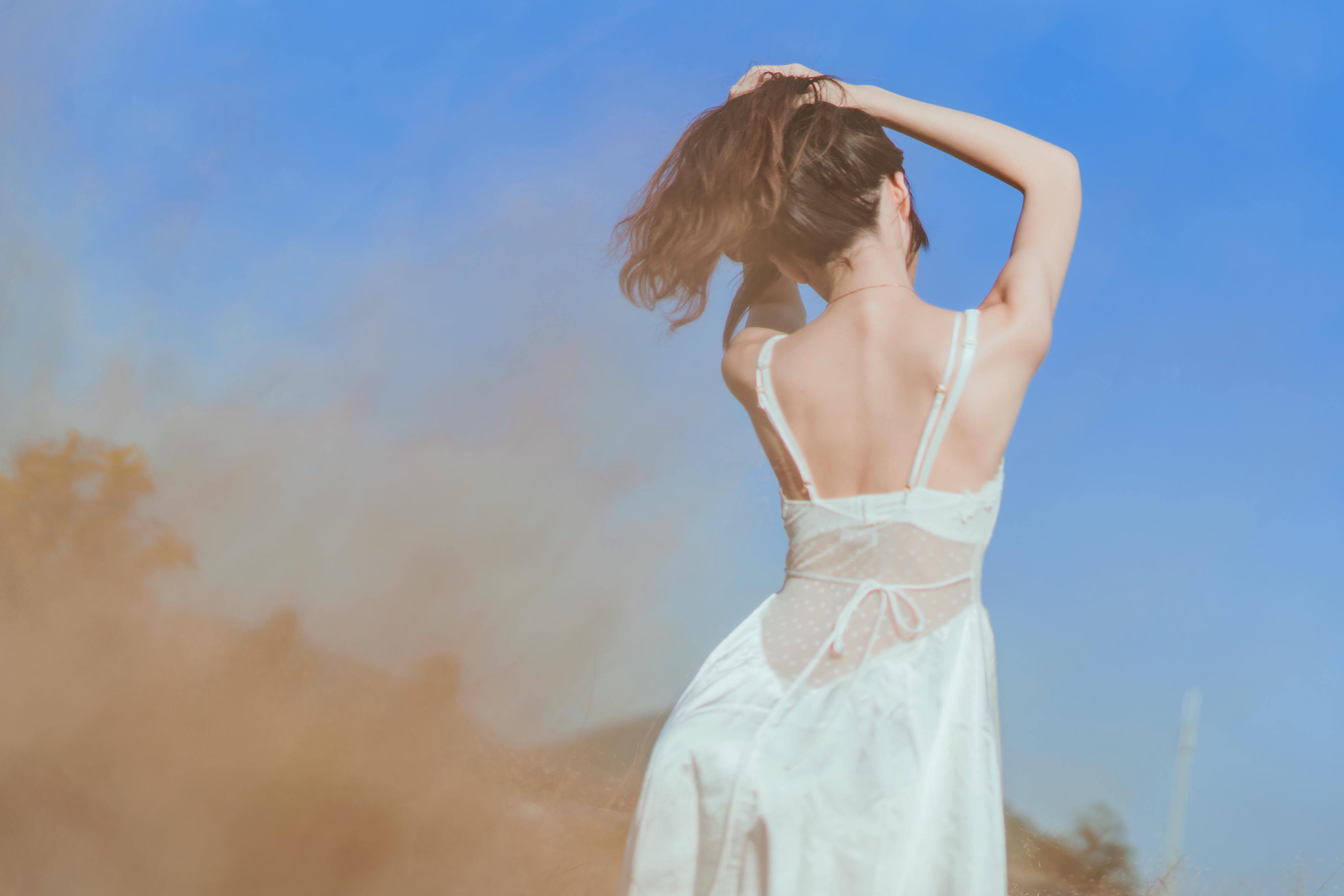 桜桃喵 NO.015 冬眠 白裙下 [45P-601MB]_第1集