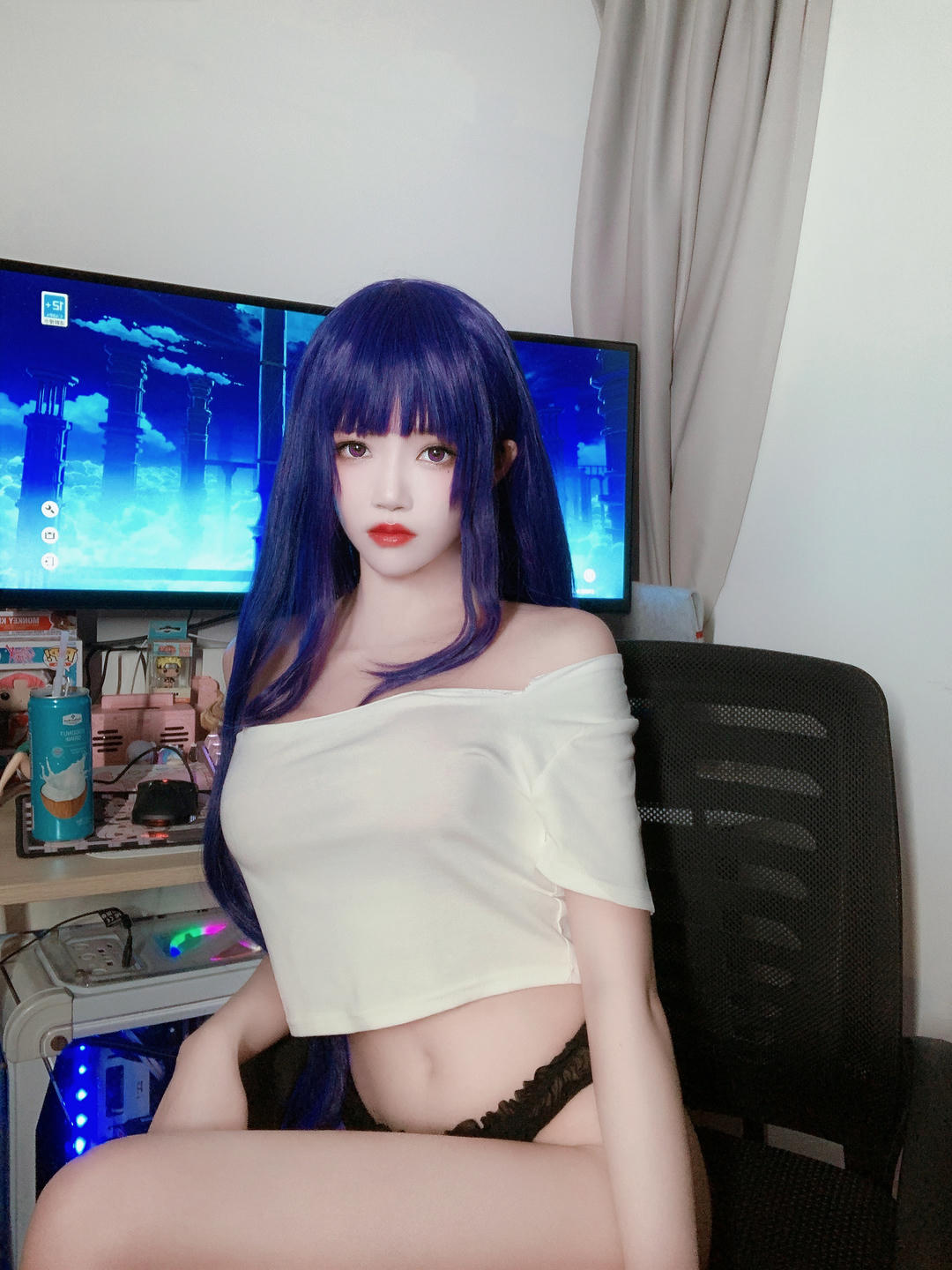 桜桃喵 NO.140 雷电将军同人 [11P 86MB]_第1集