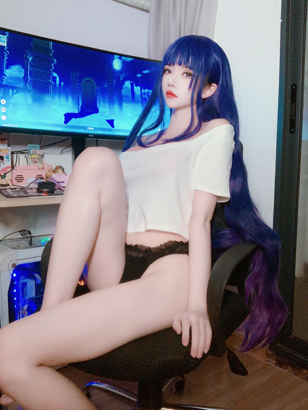 桜桃喵 NO.140 雷电将军同人 [11P 86MB]_第1集