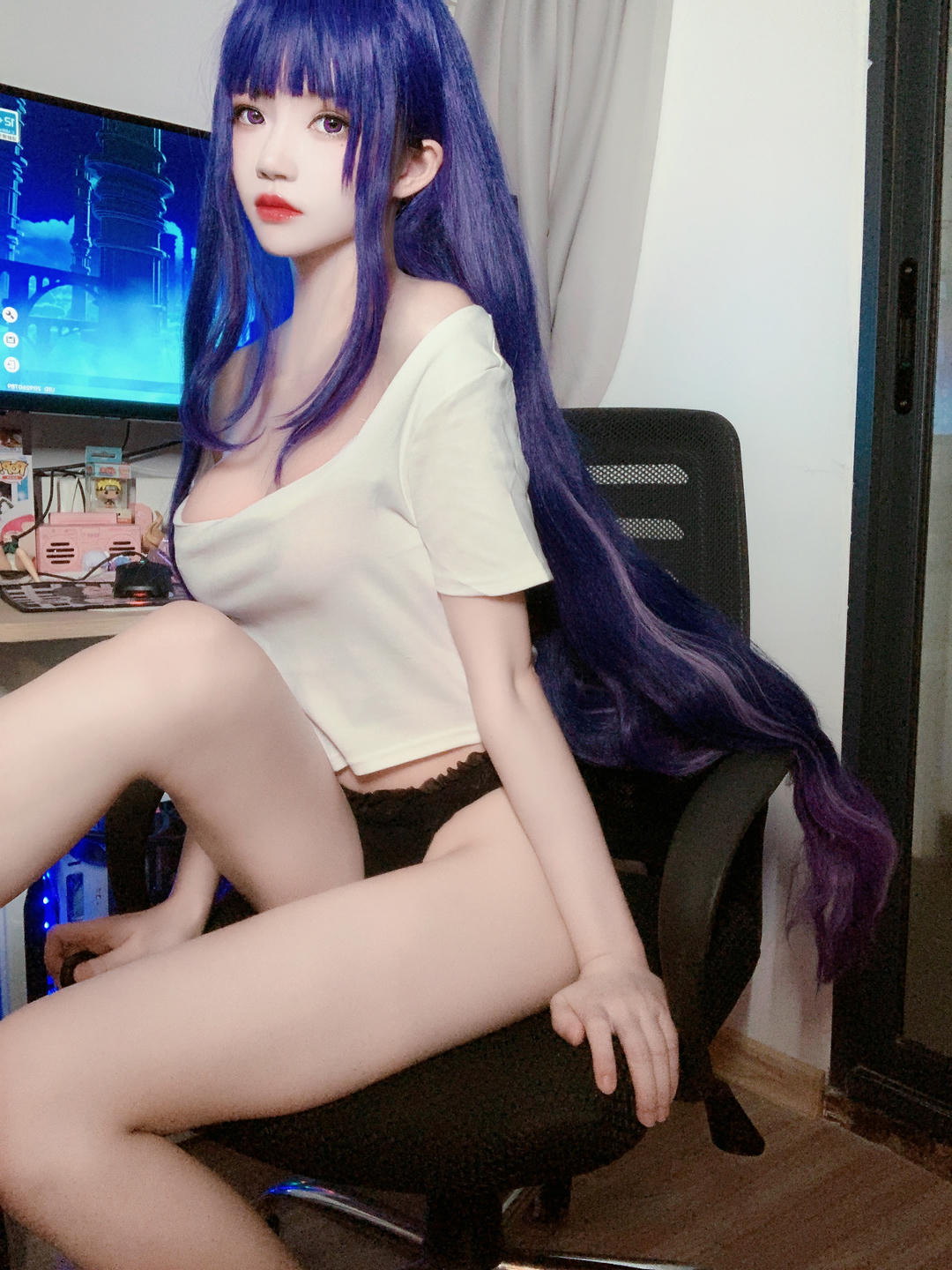 桜桃喵 NO.140 雷电将军同人 [11P 86MB]_第1集