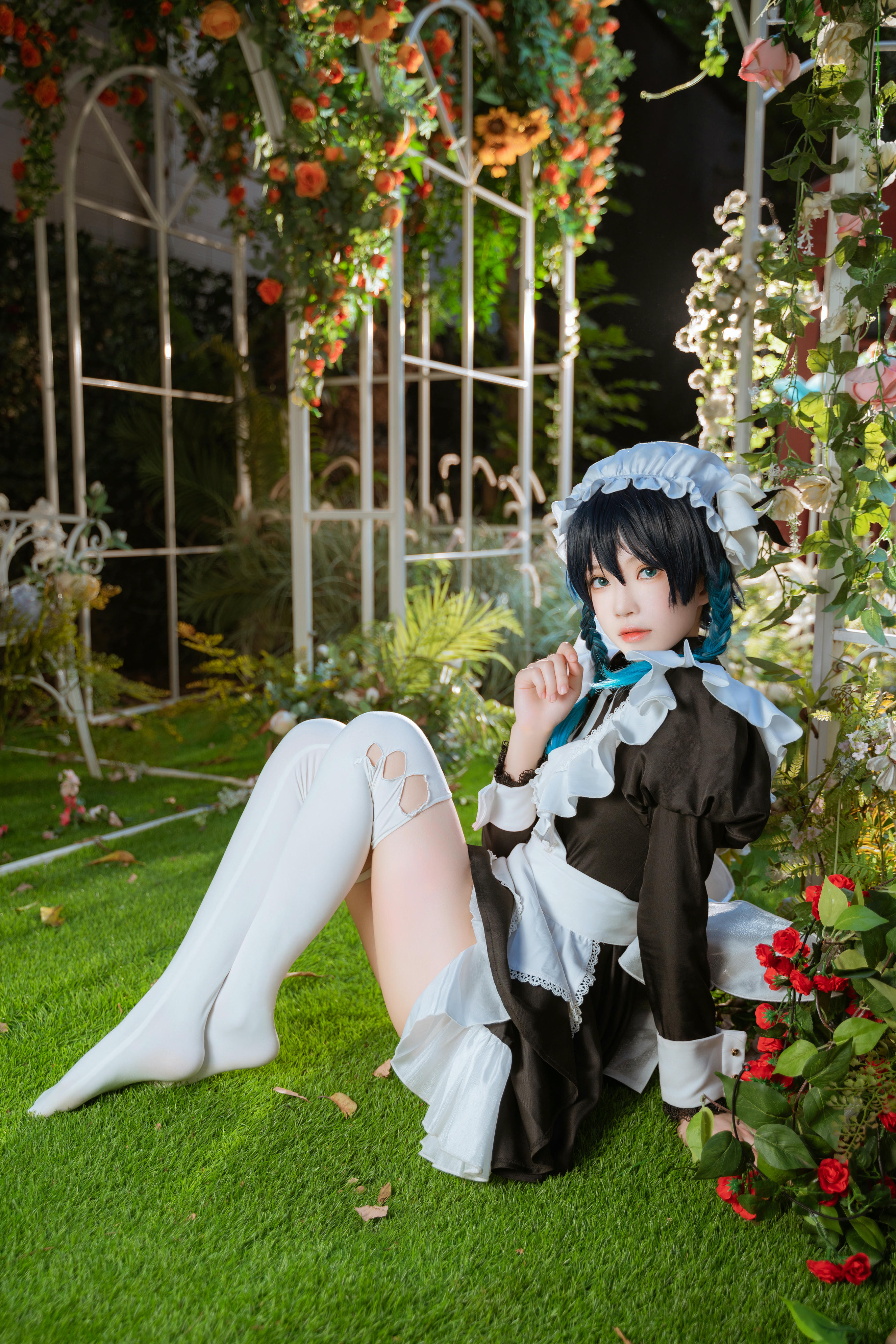 桜桃喵 NO.141 温迪女仆+花絮 [26P1V-1.11GB]_第1集