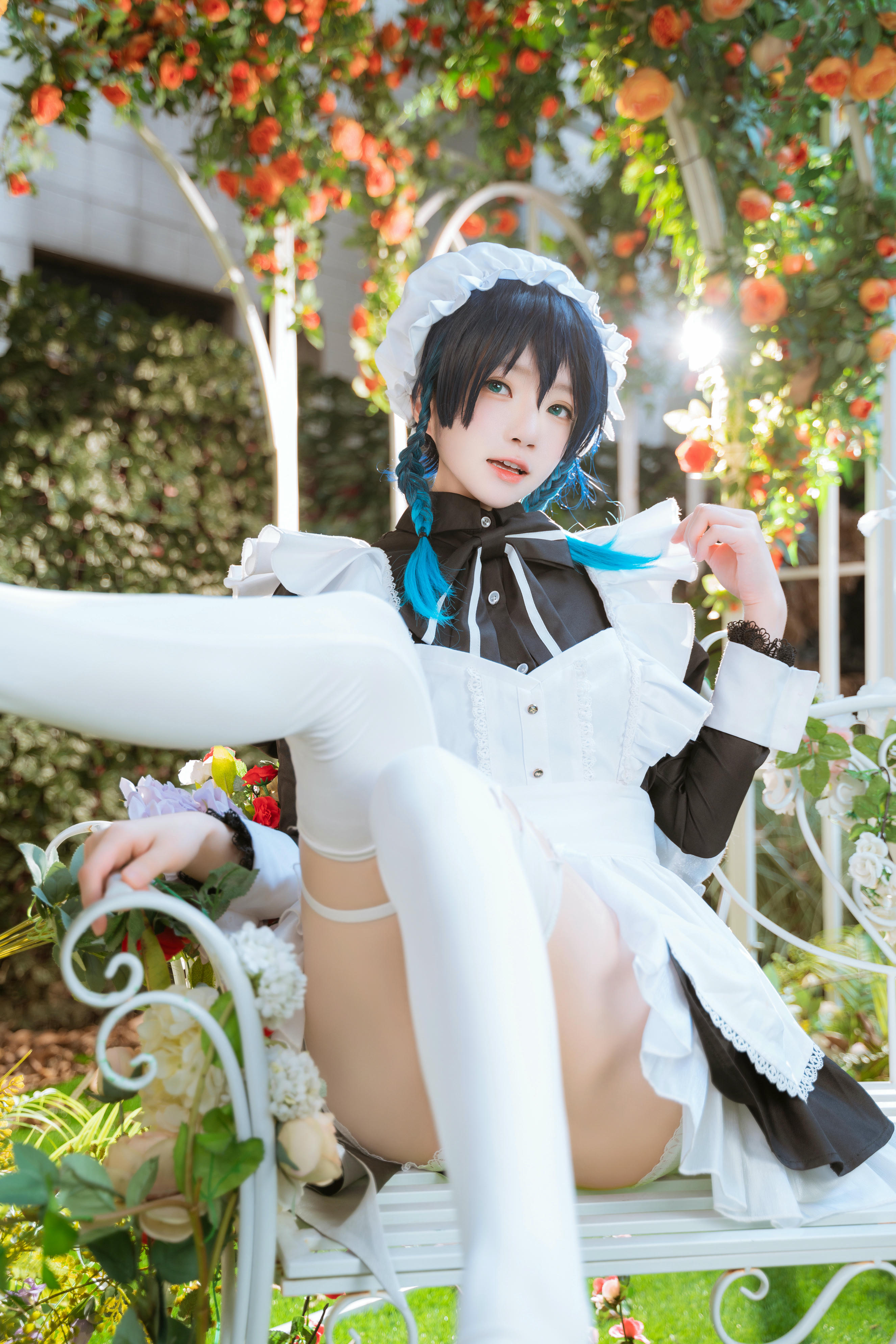 桜桃喵 NO.141 温迪女仆+花絮 [26P1V-1.11GB]_第1集