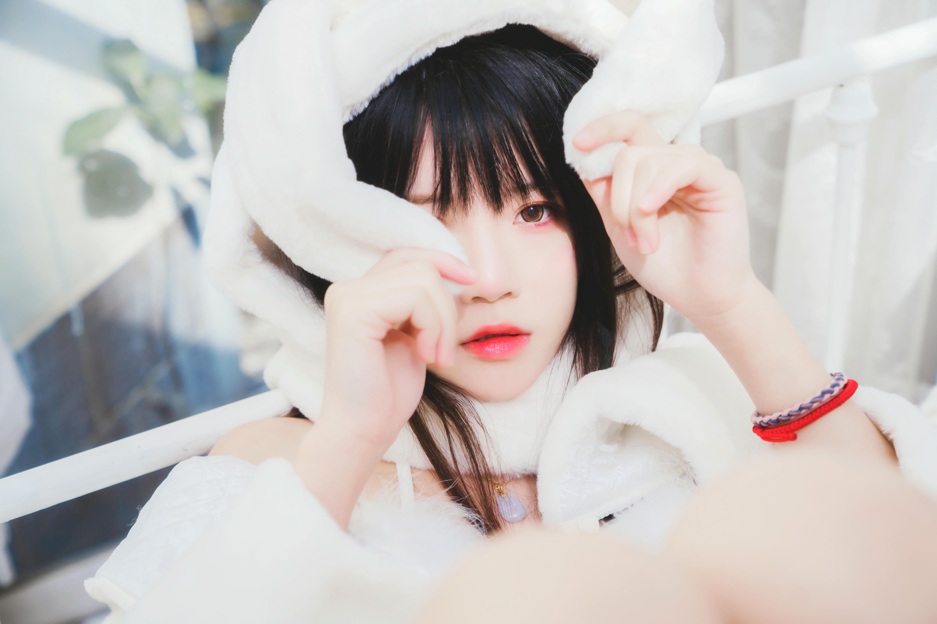 桜桃喵 NO.142 小白兔 [97P 1.37GB]-小白兔02（49p_第2集