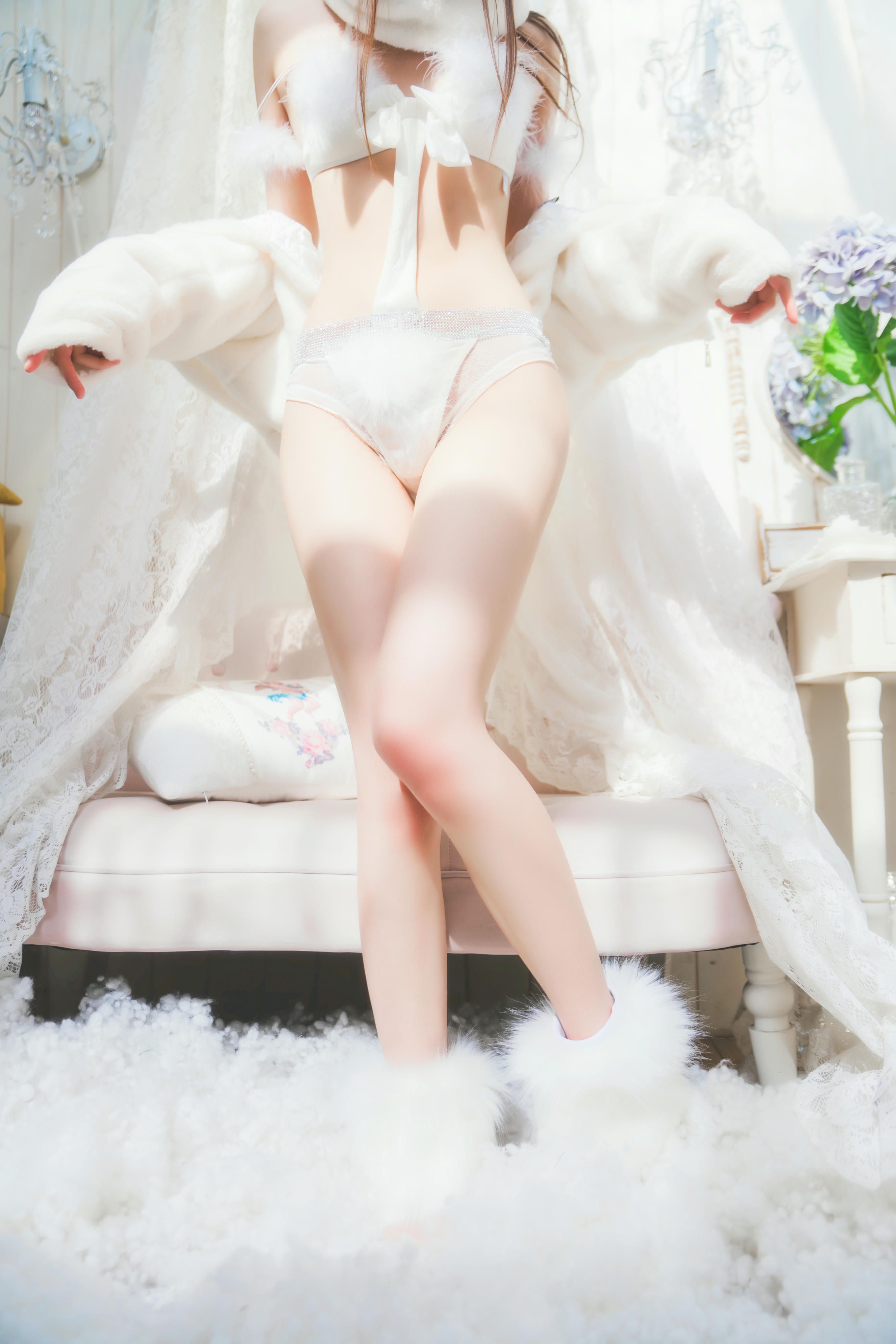 桜桃喵 NO.142 小白兔 [97P 1.37GB]-小白兔02（49p_第3集