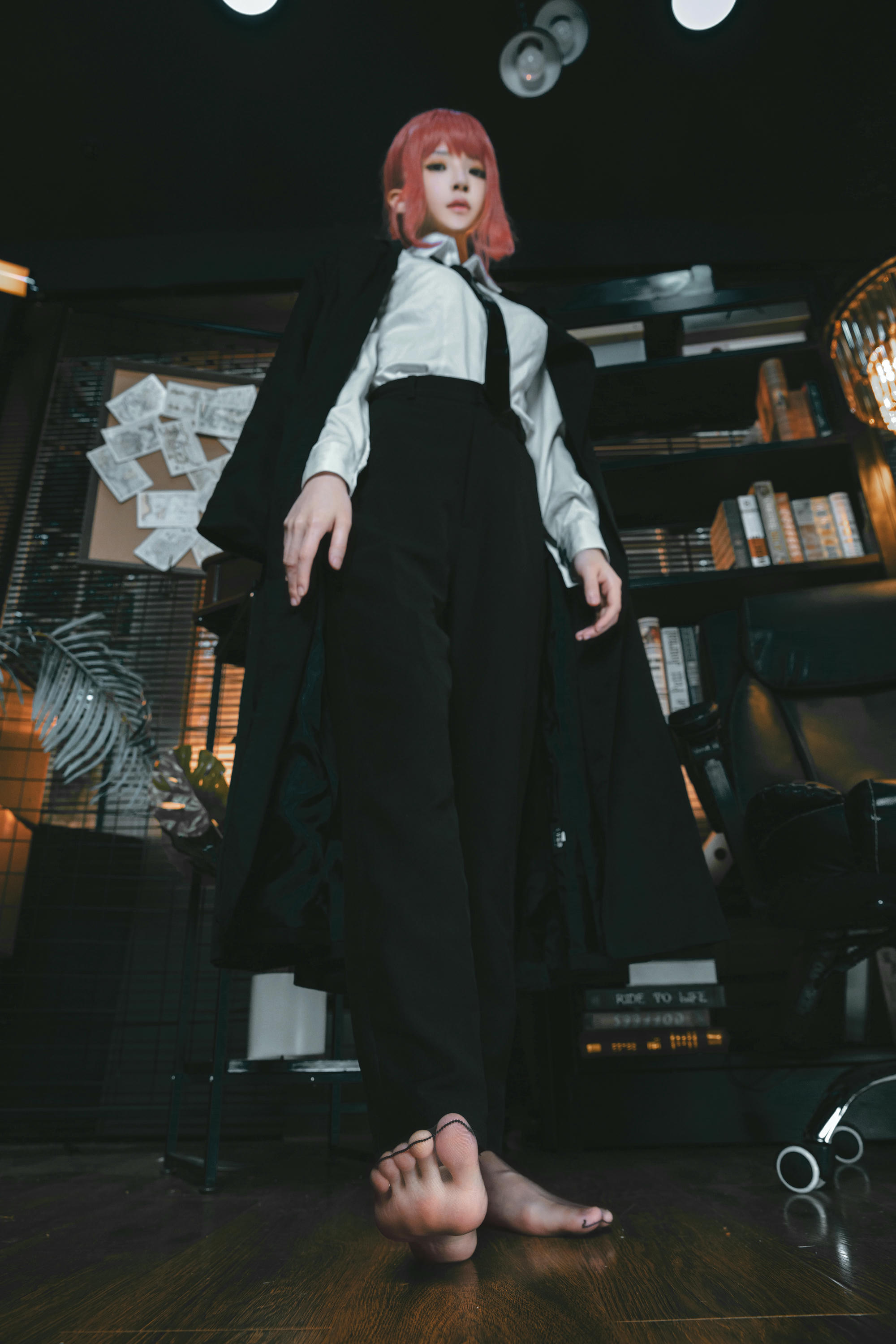 桜桃喵 NO.146 玛奇玛 [38P 458MB]-玛奇玛 足控向_第1集