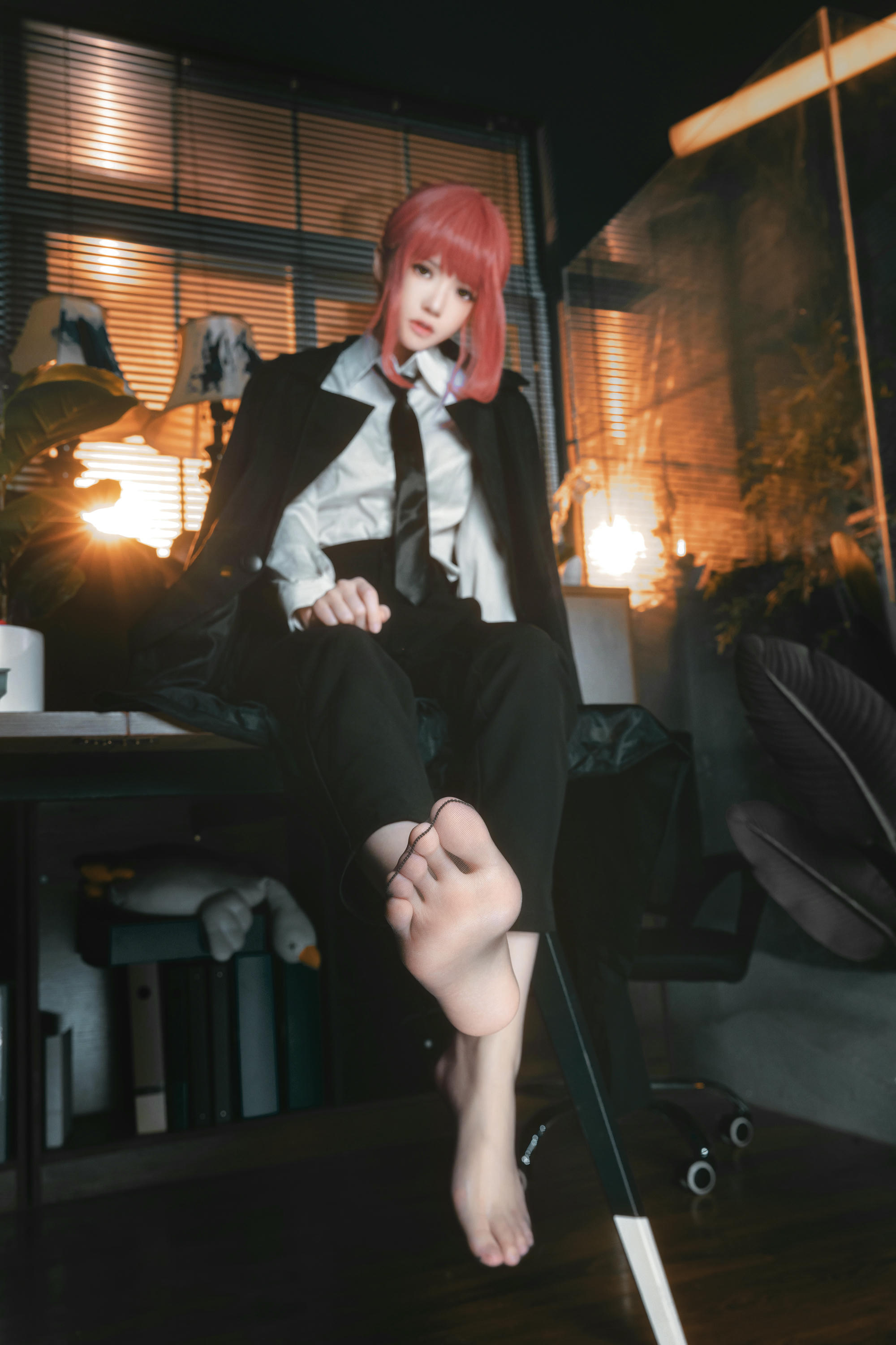 桜桃喵 NO.146 玛奇玛 [38P 458MB]-玛奇玛 足控向_第1集