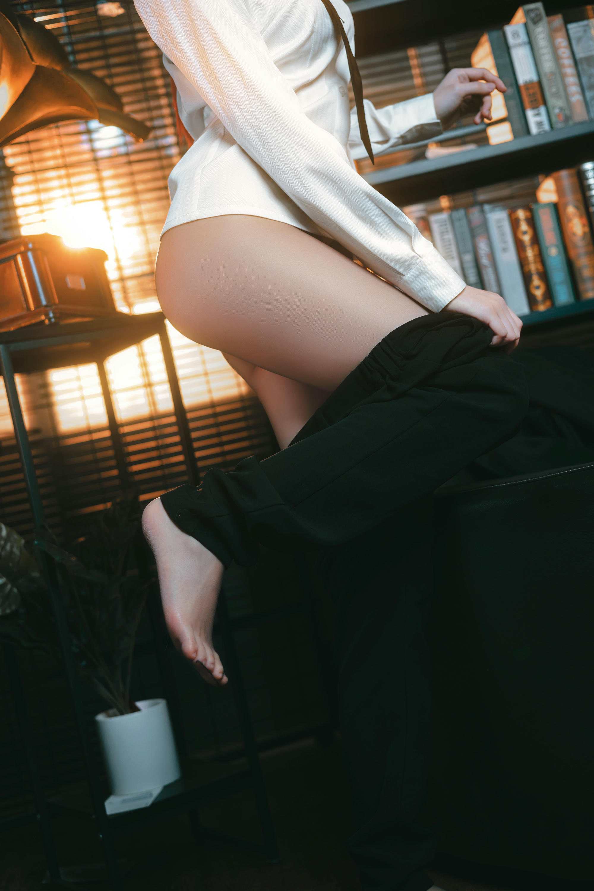 桜桃喵 NO.146 玛奇玛 [38P 458MB]-玛奇玛 足控向_第1集